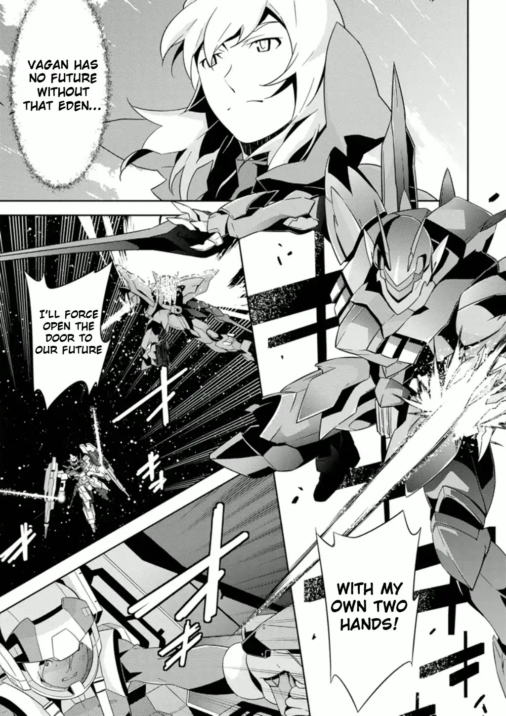 Mobile Suit Gundam AGE - Second Evolution Chapter 8 page 12 - Chapter 8: I Saw A Red Sunset [END]