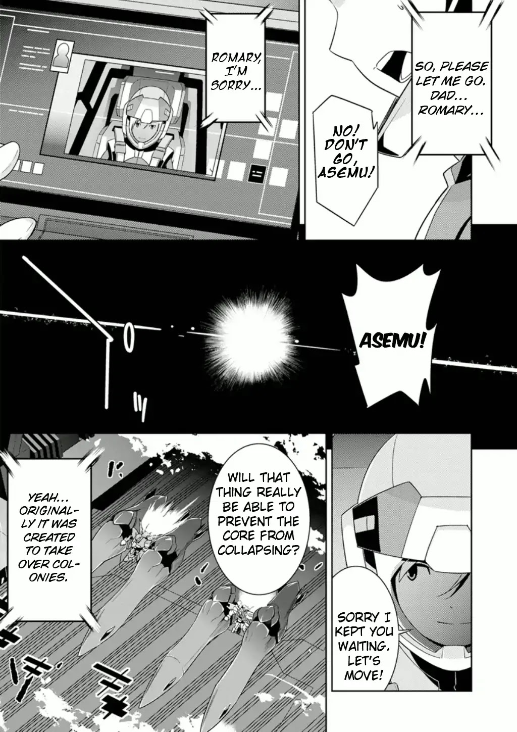 Mobile Suit Gundam AGE - Second Evolution Chapter 8 page 24 - Chapter 8: I Saw A Red Sunset [END]