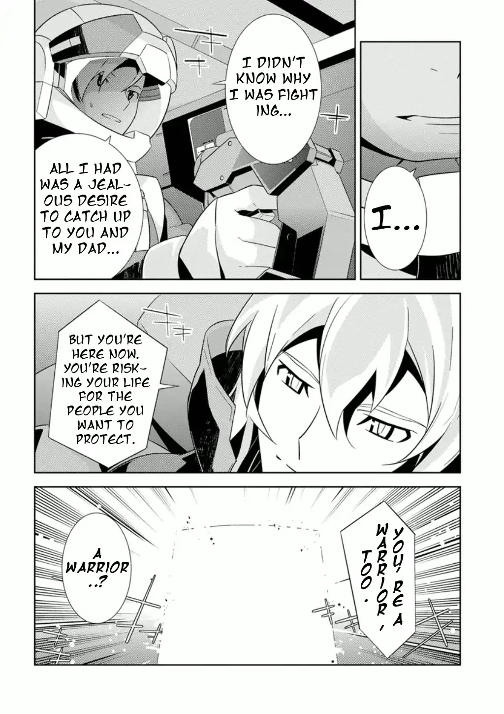 Mobile Suit Gundam AGE - Second Evolution Chapter 8 page 27 - Chapter 8: I Saw A Red Sunset [END]