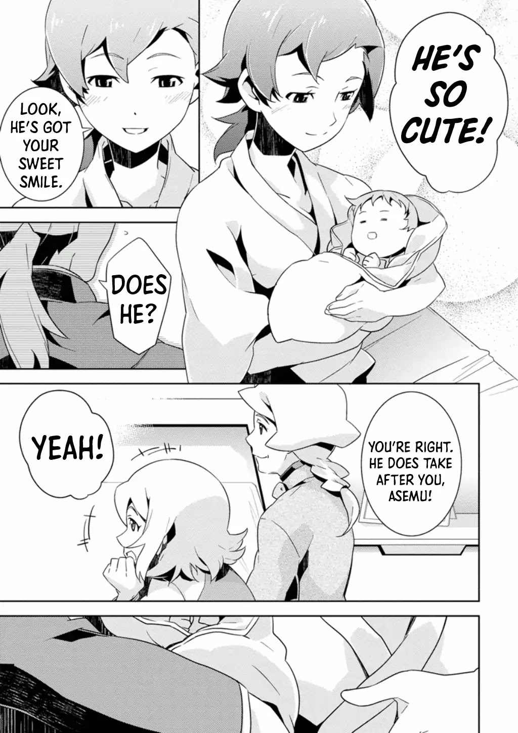 Mobile Suit Gundam AGE - Second Evolution Chapter 8 page 36 - Chapter 8: I Saw A Red Sunset [END]