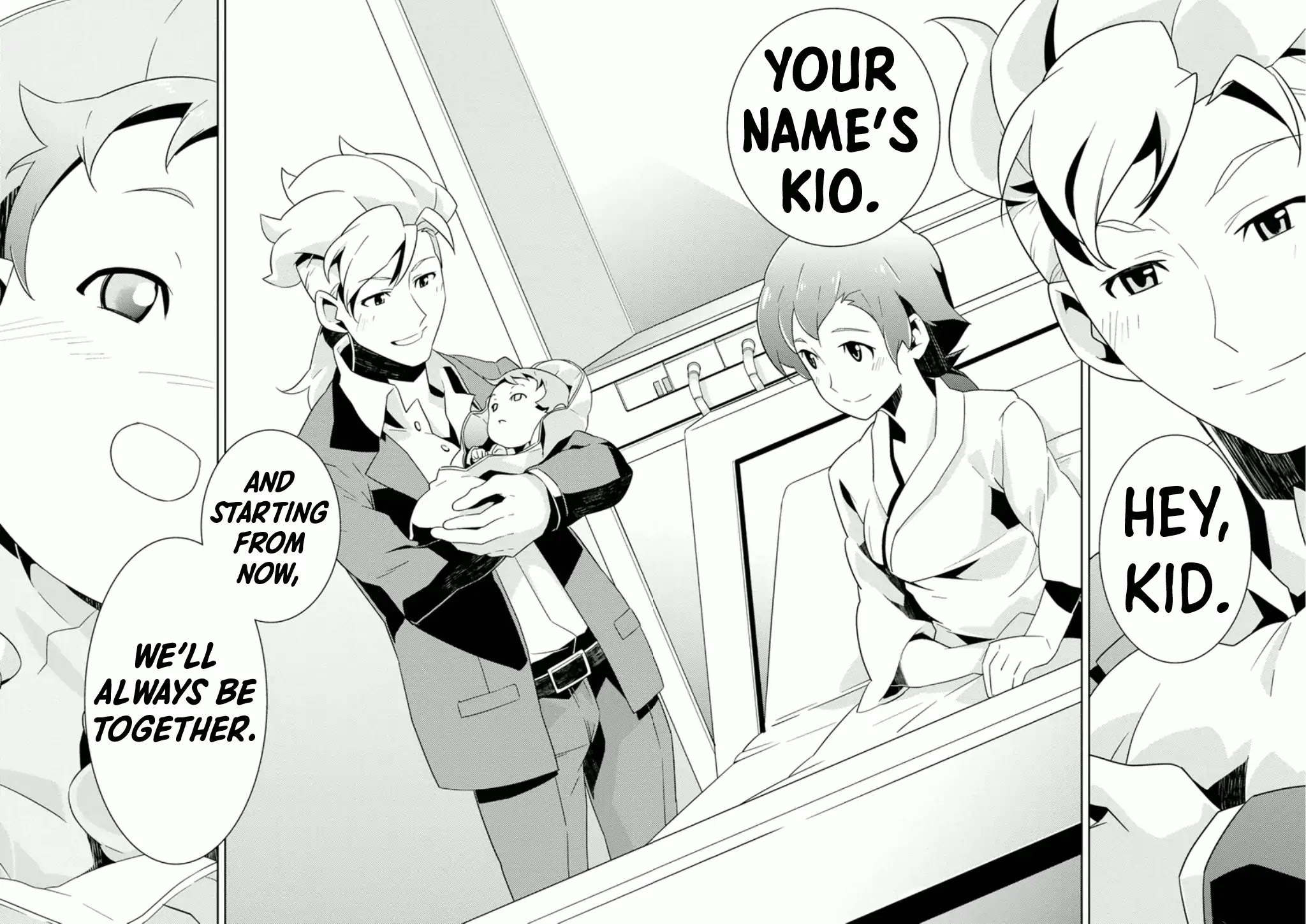 Mobile Suit Gundam AGE - Second Evolution Chapter 8 page 37 - Chapter 8: I Saw A Red Sunset [END]