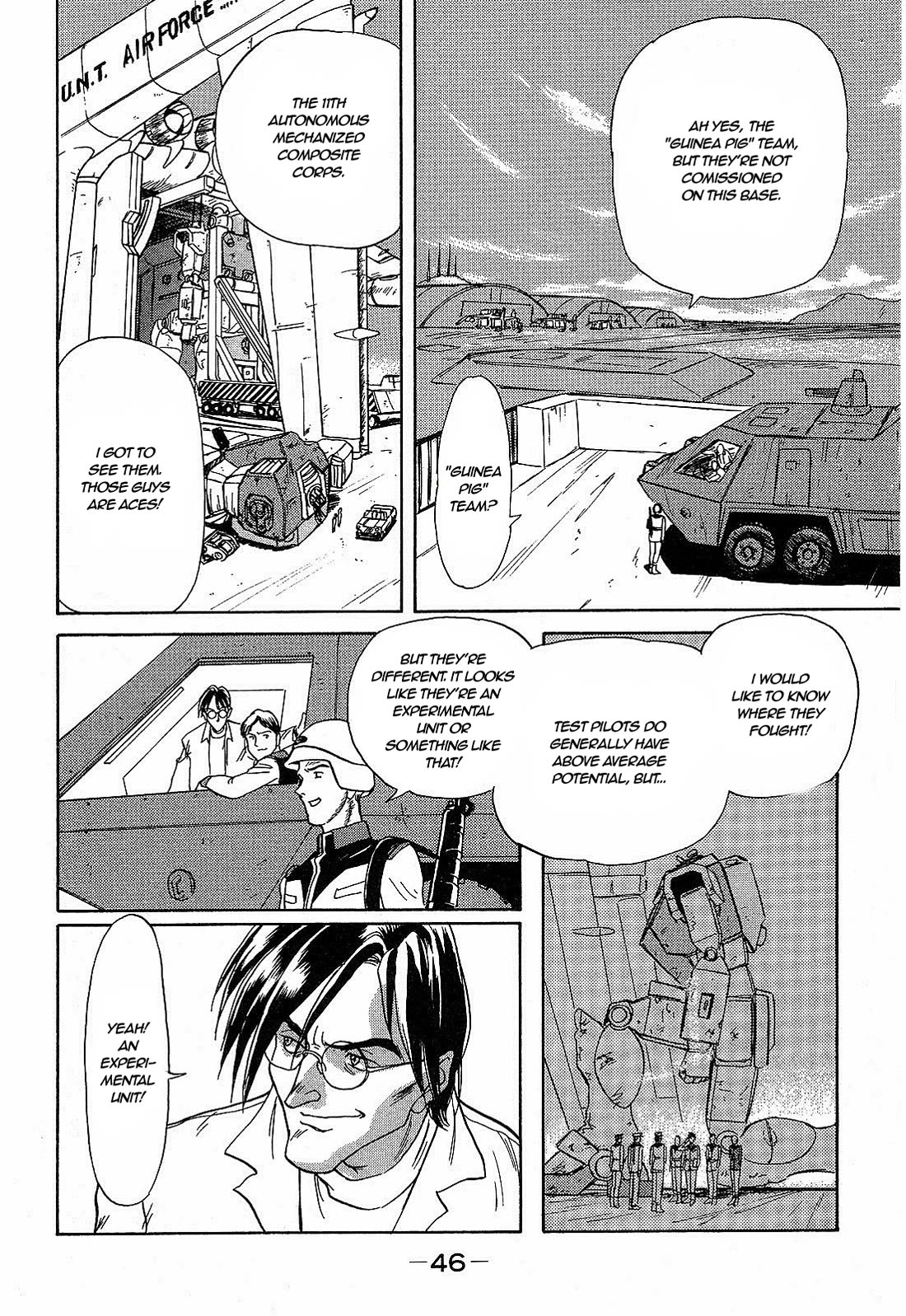 Mobile Suit Gundam: Blue Destiny Chapter 2 page 10 - Chapter 2: Counter-Attack