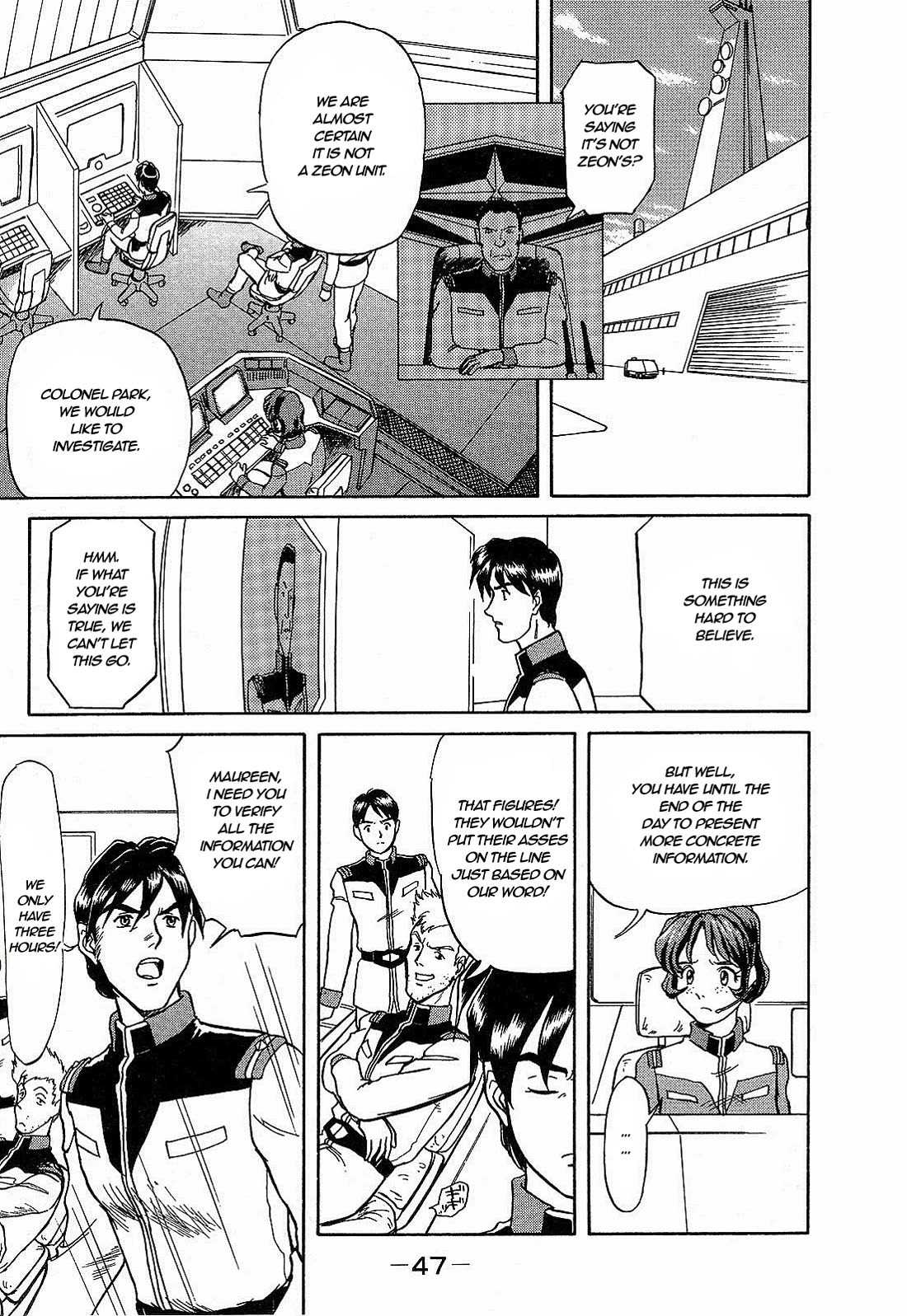 Mobile Suit Gundam: Blue Destiny Chapter 2 page 11 - Chapter 2: Counter-Attack