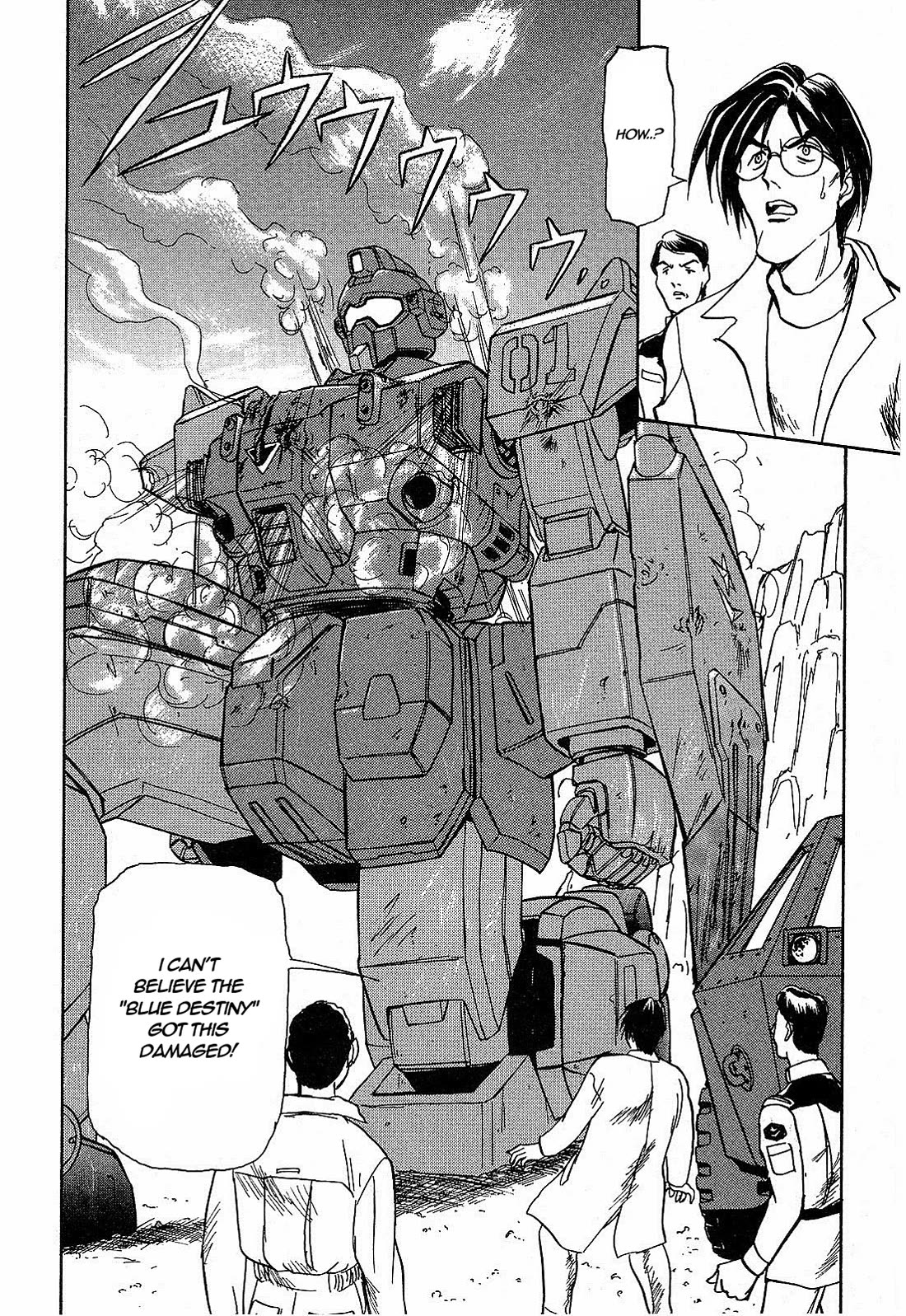 Mobile Suit Gundam: Blue Destiny Chapter 2 page 2 - Chapter 2: Counter-Attack