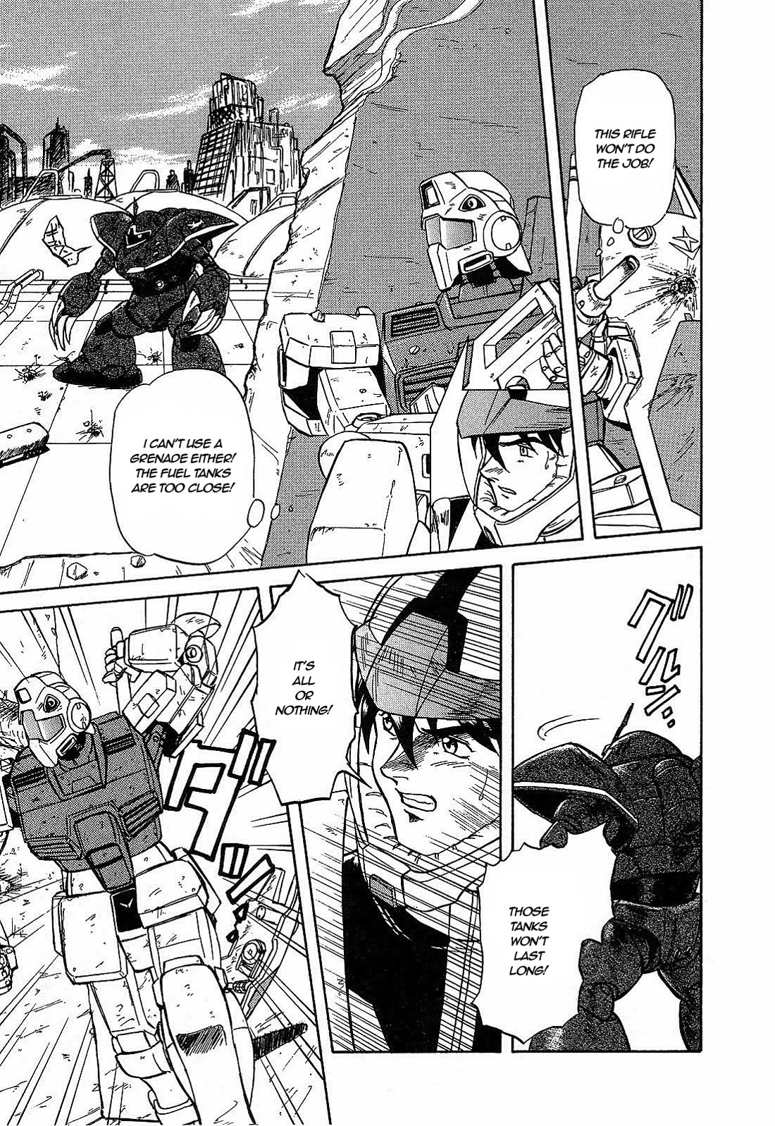 Mobile Suit Gundam: Blue Destiny Chapter 2 page 31 - Chapter 2: Counter-Attack