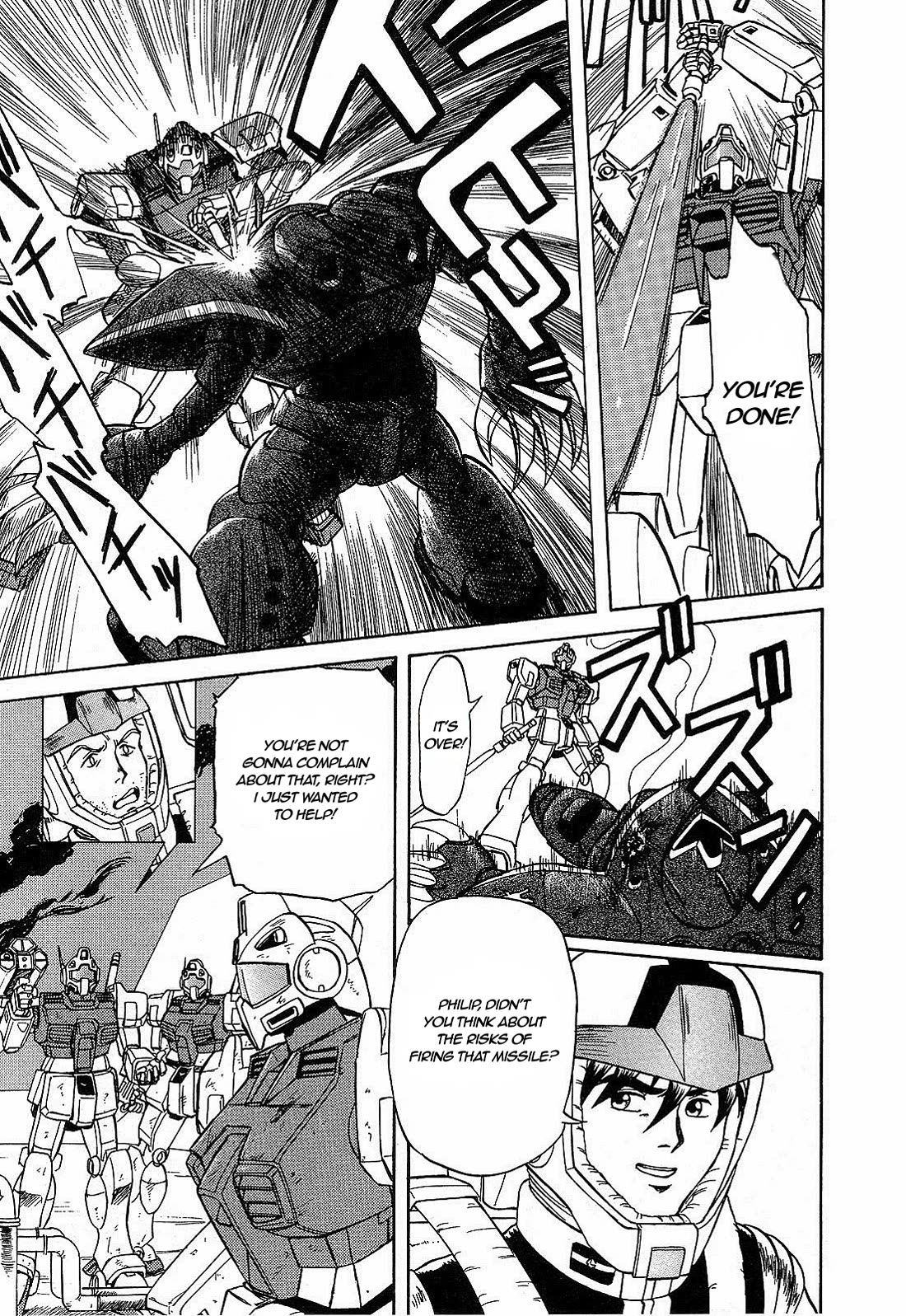Mobile Suit Gundam: Blue Destiny Chapter 2 page 33 - Chapter 2: Counter-Attack
