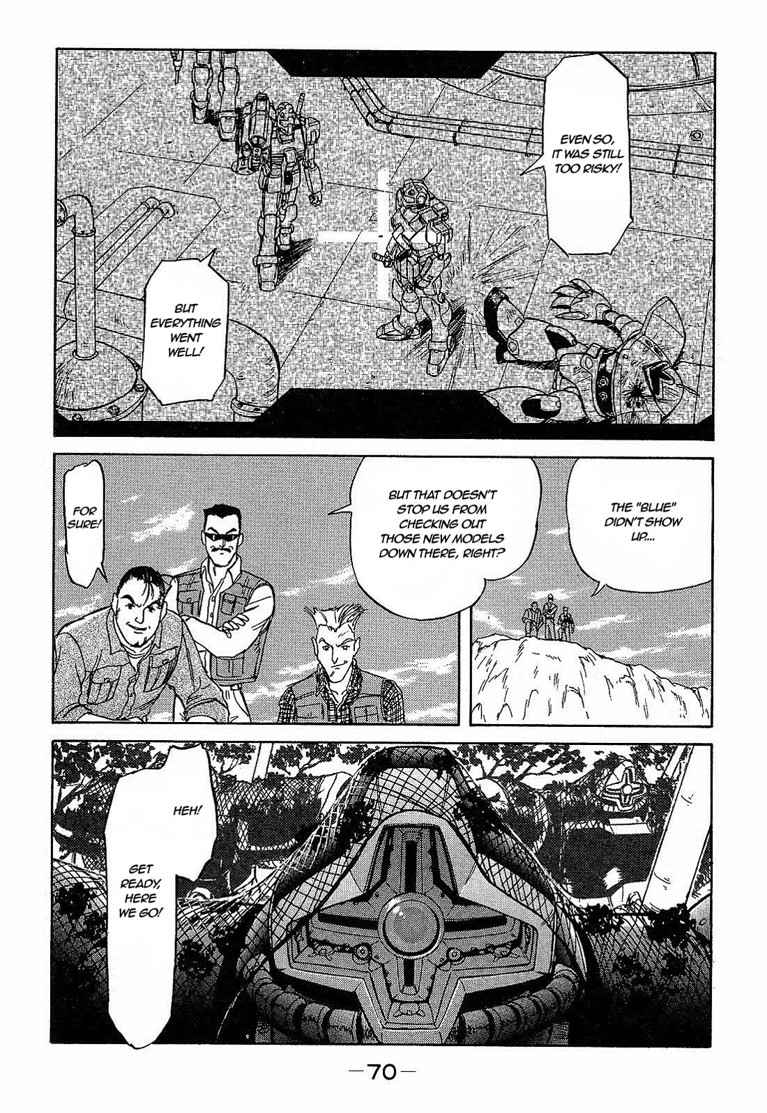 Mobile Suit Gundam: Blue Destiny Chapter 2 page 34 - Chapter 2: Counter-Attack