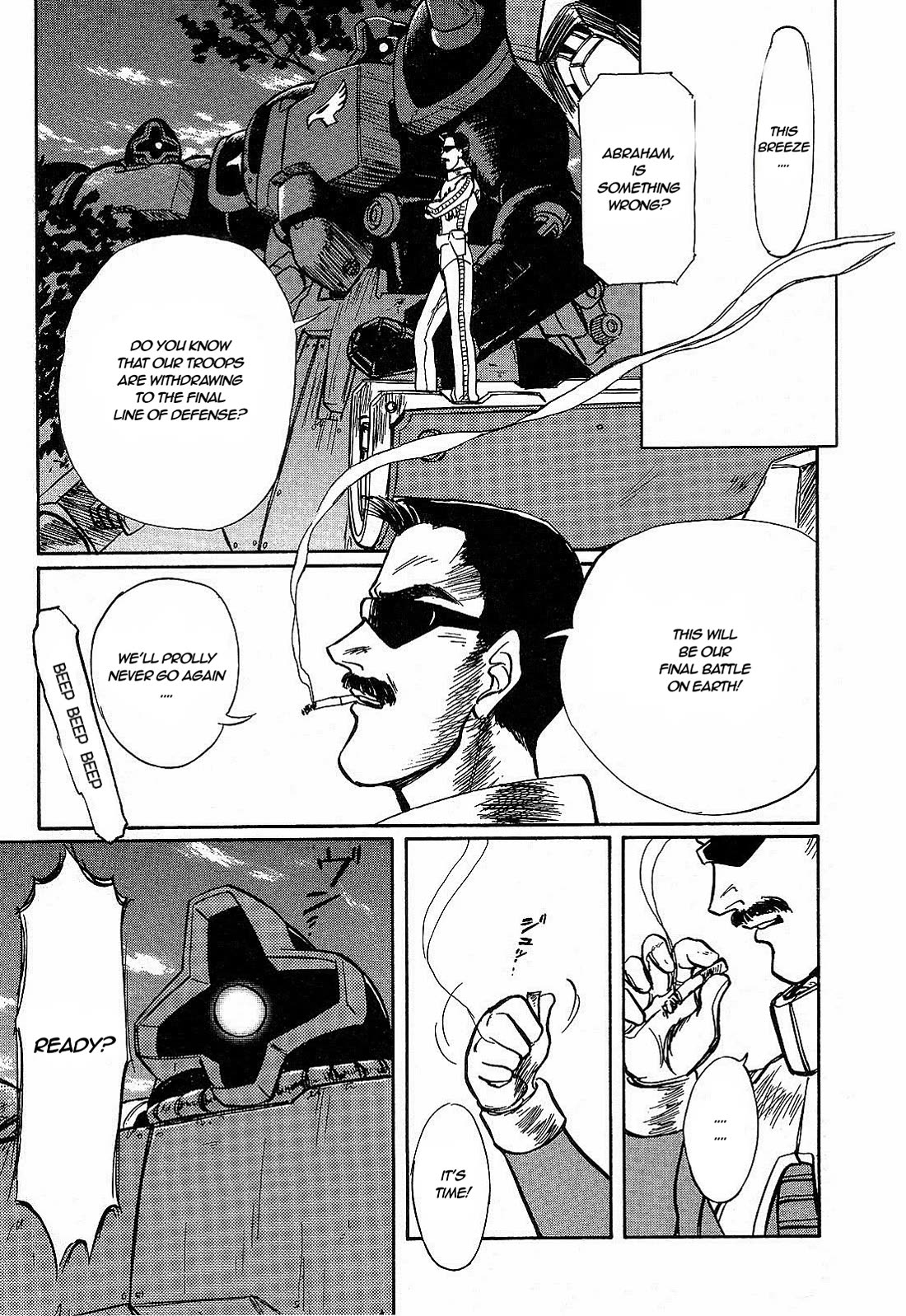 Mobile Suit Gundam: Blue Destiny Chapter 2 page 37 - Chapter 2: Counter-Attack