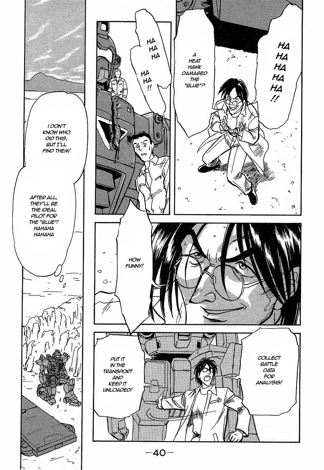 Mobile Suit Gundam: Blue Destiny Chapter 2 page 4 - Chapter 2: Counter-Attack