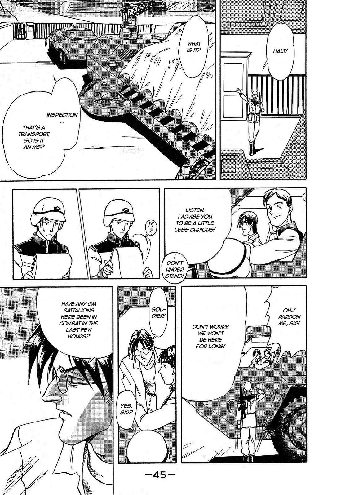 Mobile Suit Gundam: Blue Destiny Chapter 2 page 9 - Chapter 2: Counter-Attack