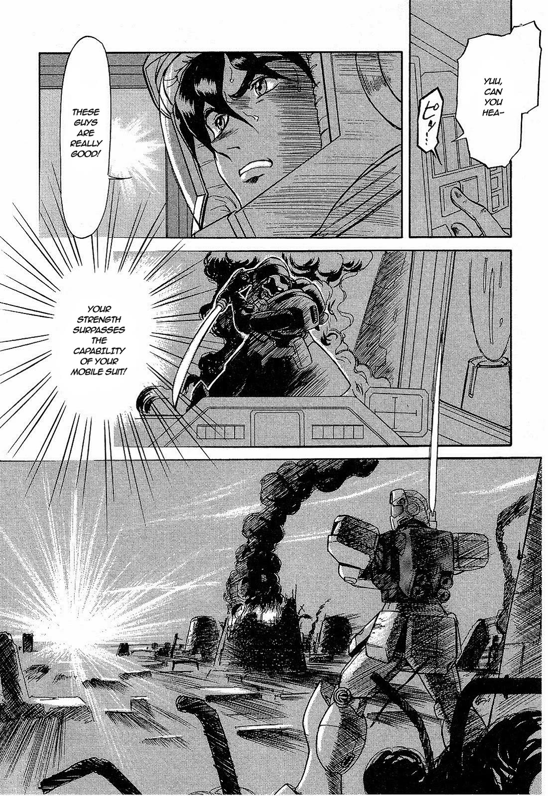 Mobile Suit Gundam: Blue Destiny Chapter 3 page 16 - Chapter 3: A Hero