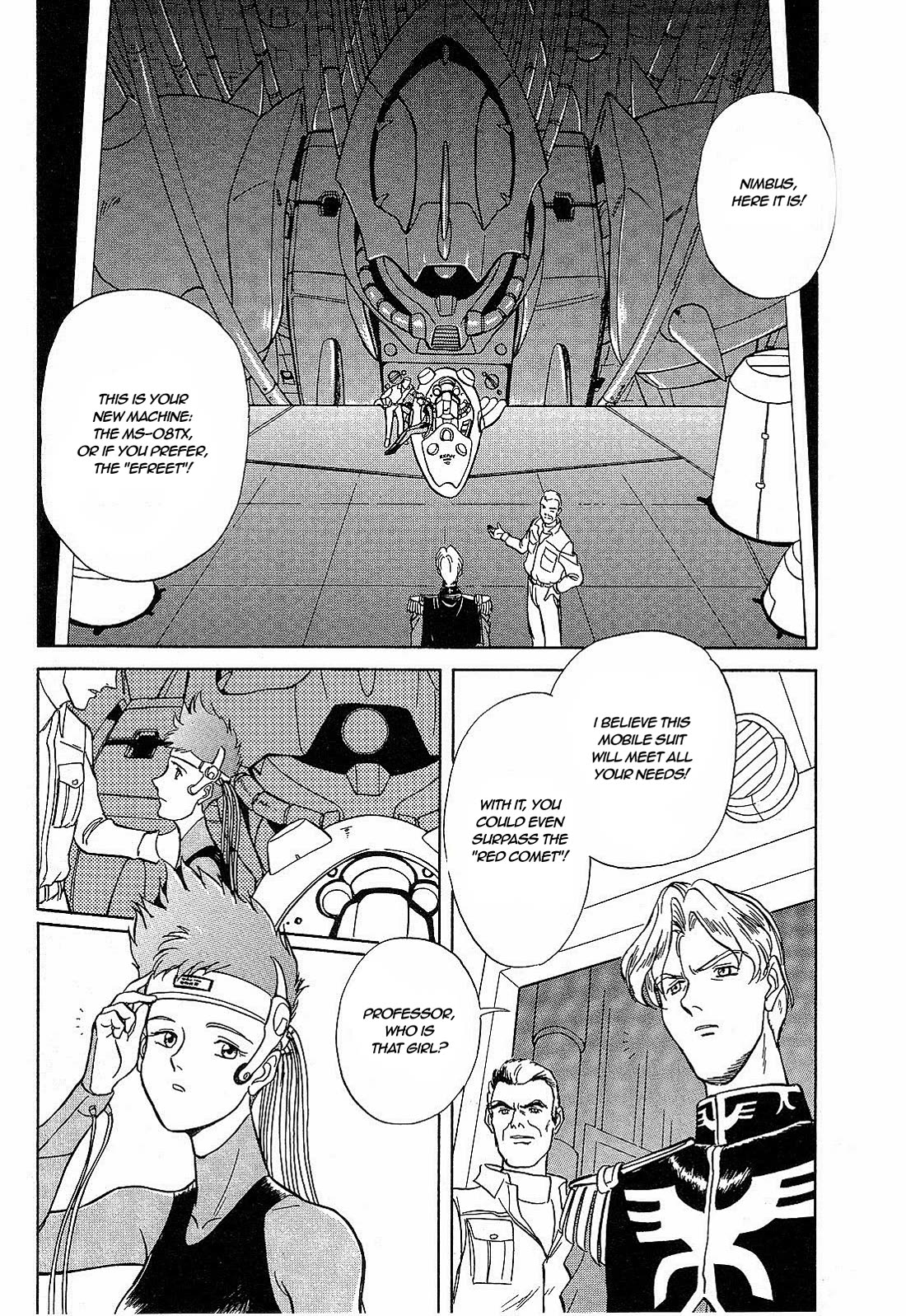 Mobile Suit Gundam: Blue Destiny Chapter 3 page 34 - Chapter 3: A Hero