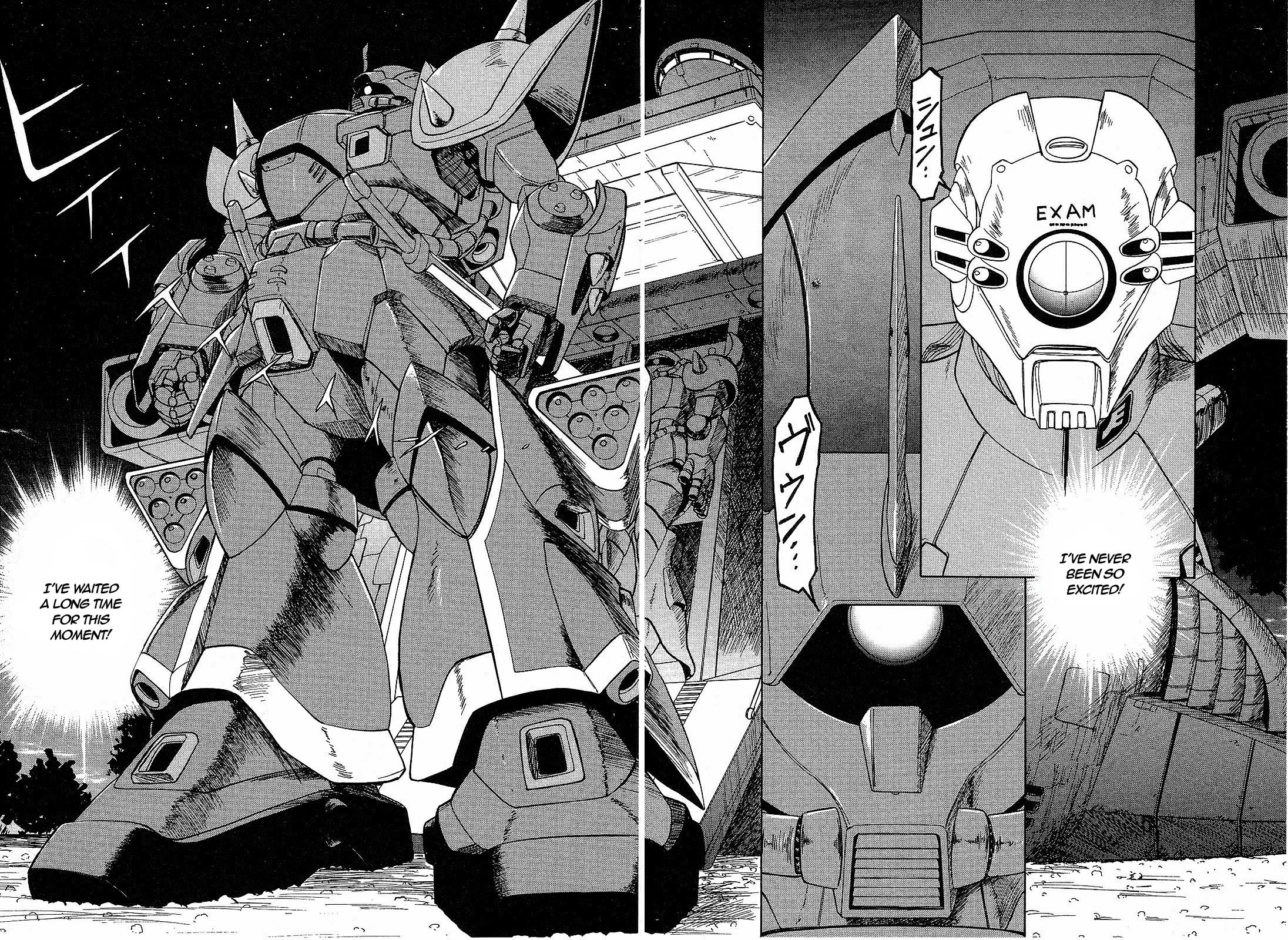 Mobile Suit Gundam: Blue Destiny Chapter 3 page 37 - Chapter 3: A Hero
