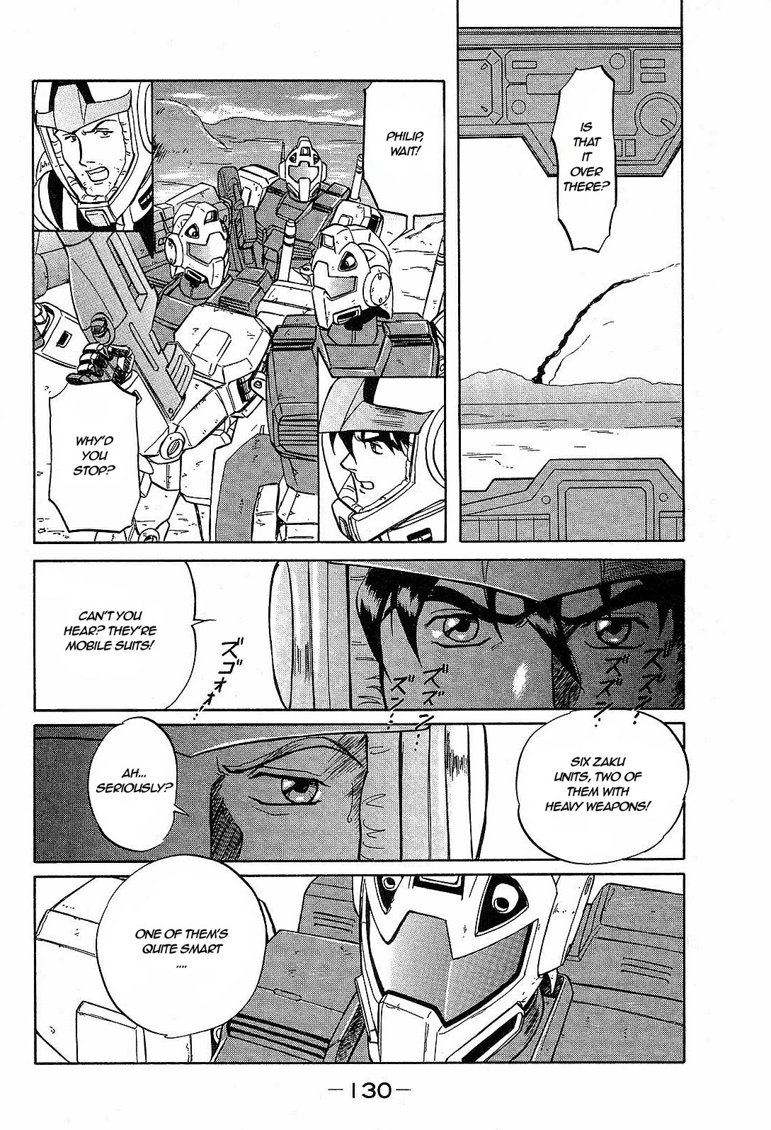 Mobile Suit Gundam: Blue Destiny Chapter 4 page 16 - Chapter 4: Machine