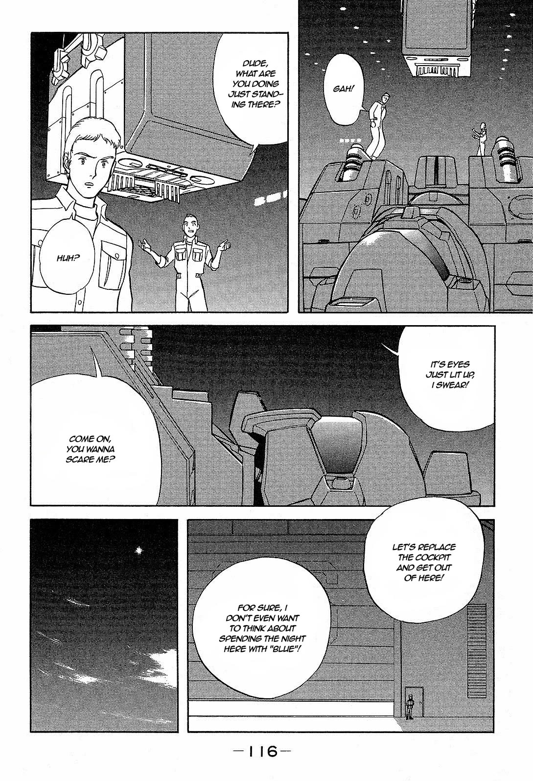 Mobile Suit Gundam: Blue Destiny Chapter 4 page 2 - Chapter 4: Machine