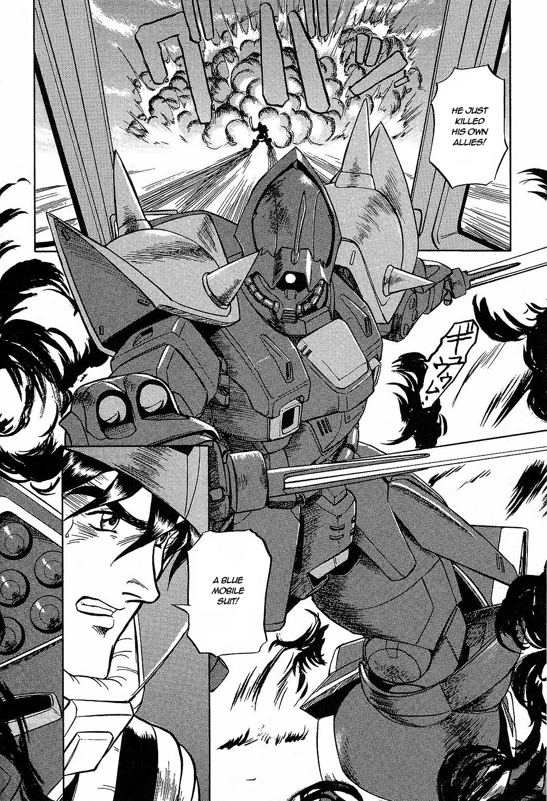 Mobile Suit Gundam: Blue Destiny Chapter 4 page 34 - Chapter 4: Machine