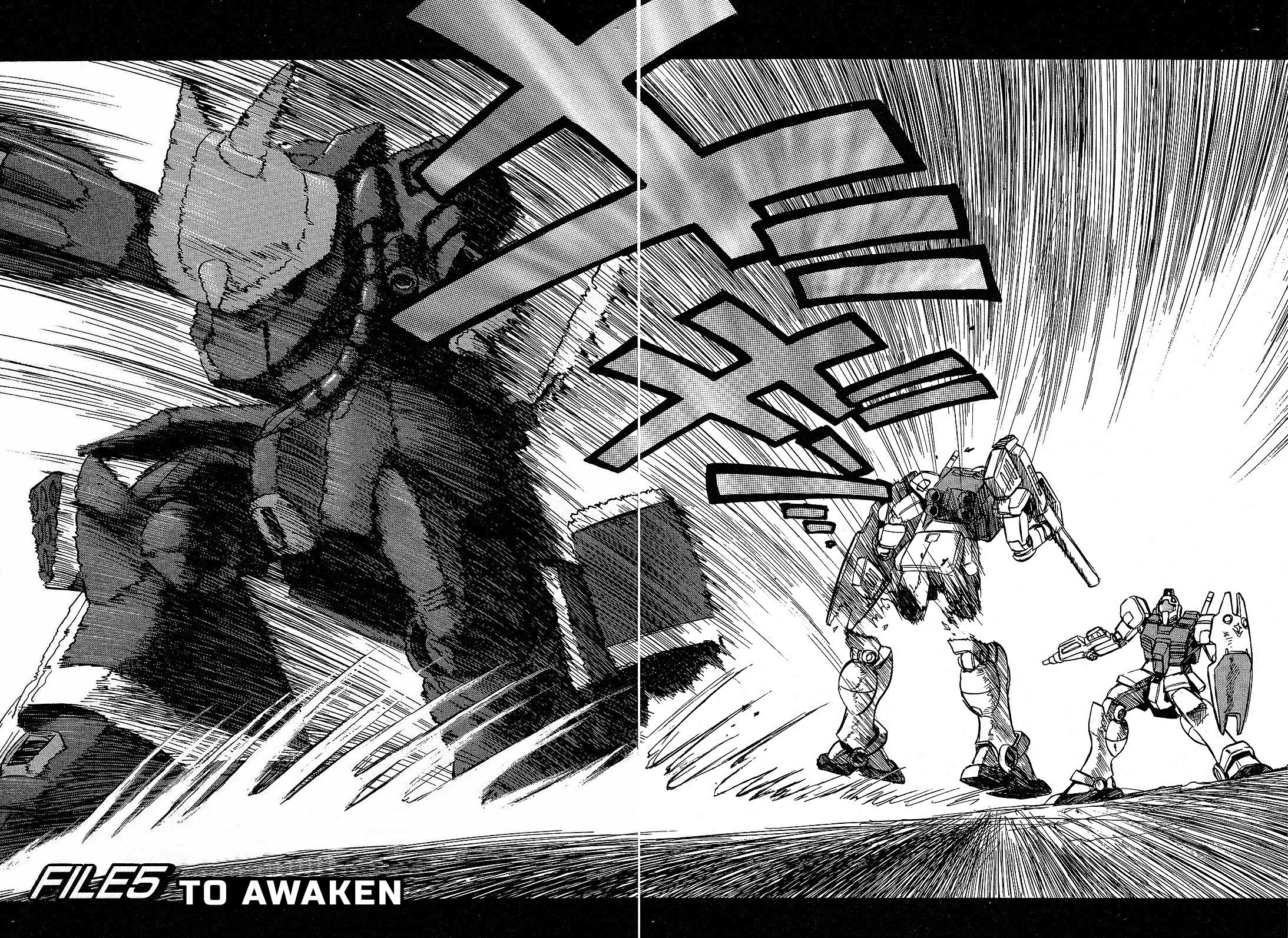 Mobile Suit Gundam: Blue Destiny Chapter 5 page 1 - Chapter 5: To Awaken