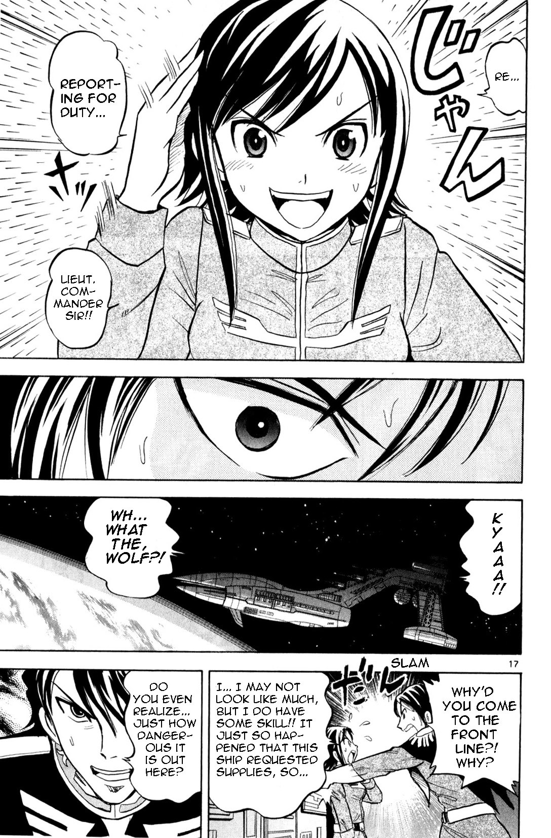 Mobile Suit Gundam: Hunter of Black Clothes Chapter 1 page 19 - Chapter 1: Wolfgang Appears