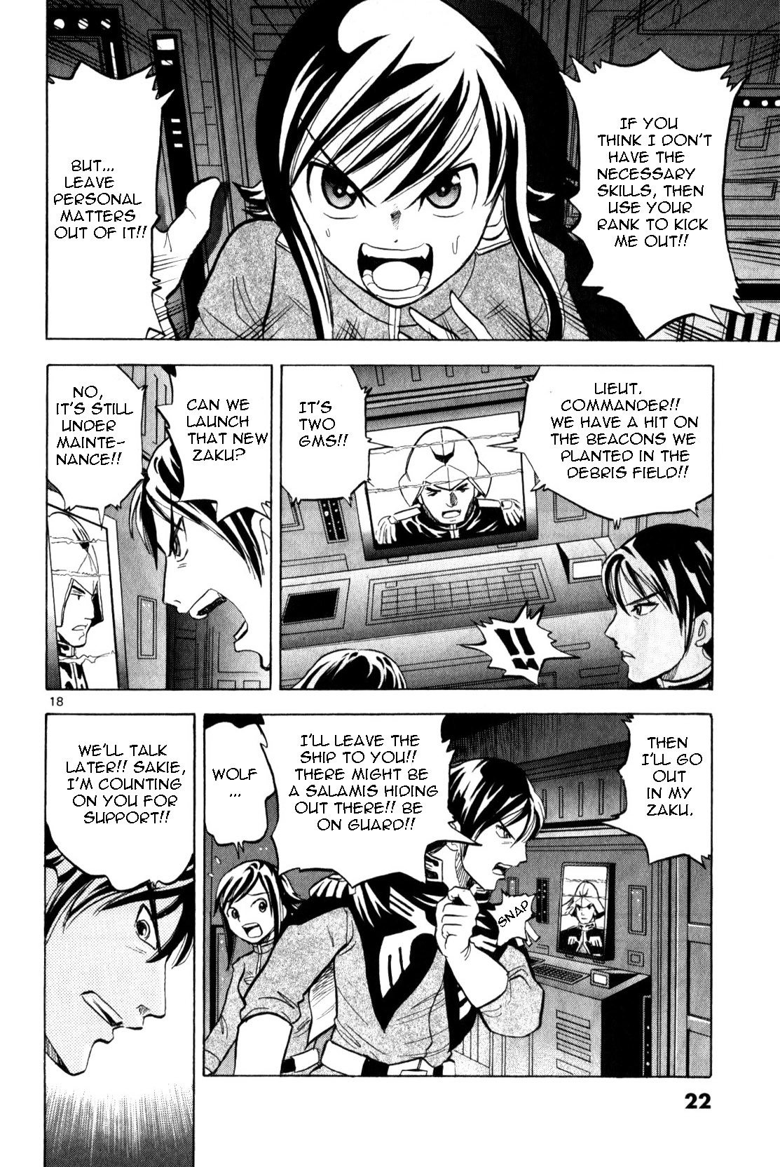 Mobile Suit Gundam: Hunter of Black Clothes Chapter 1 page 20 - Chapter 1: Wolfgang Appears