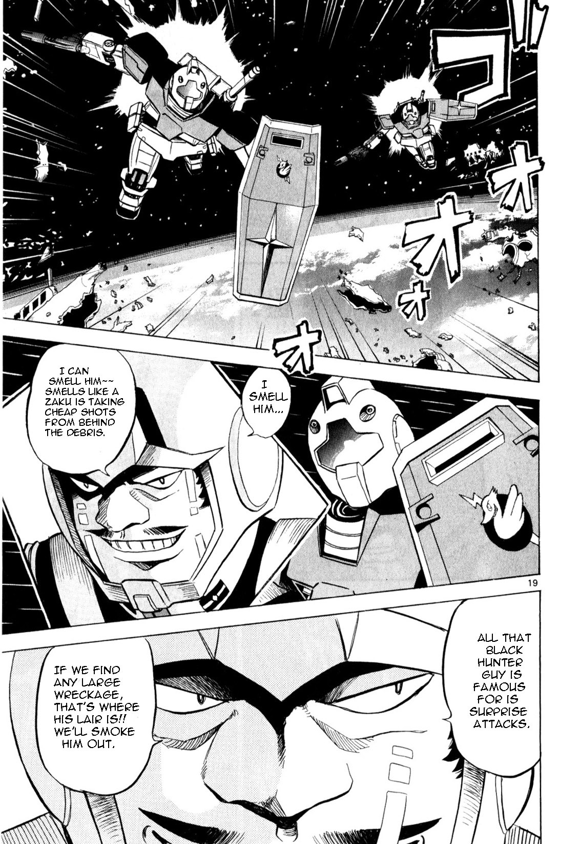 Mobile Suit Gundam: Hunter of Black Clothes Chapter 1 page 21 - Chapter 1: Wolfgang Appears
