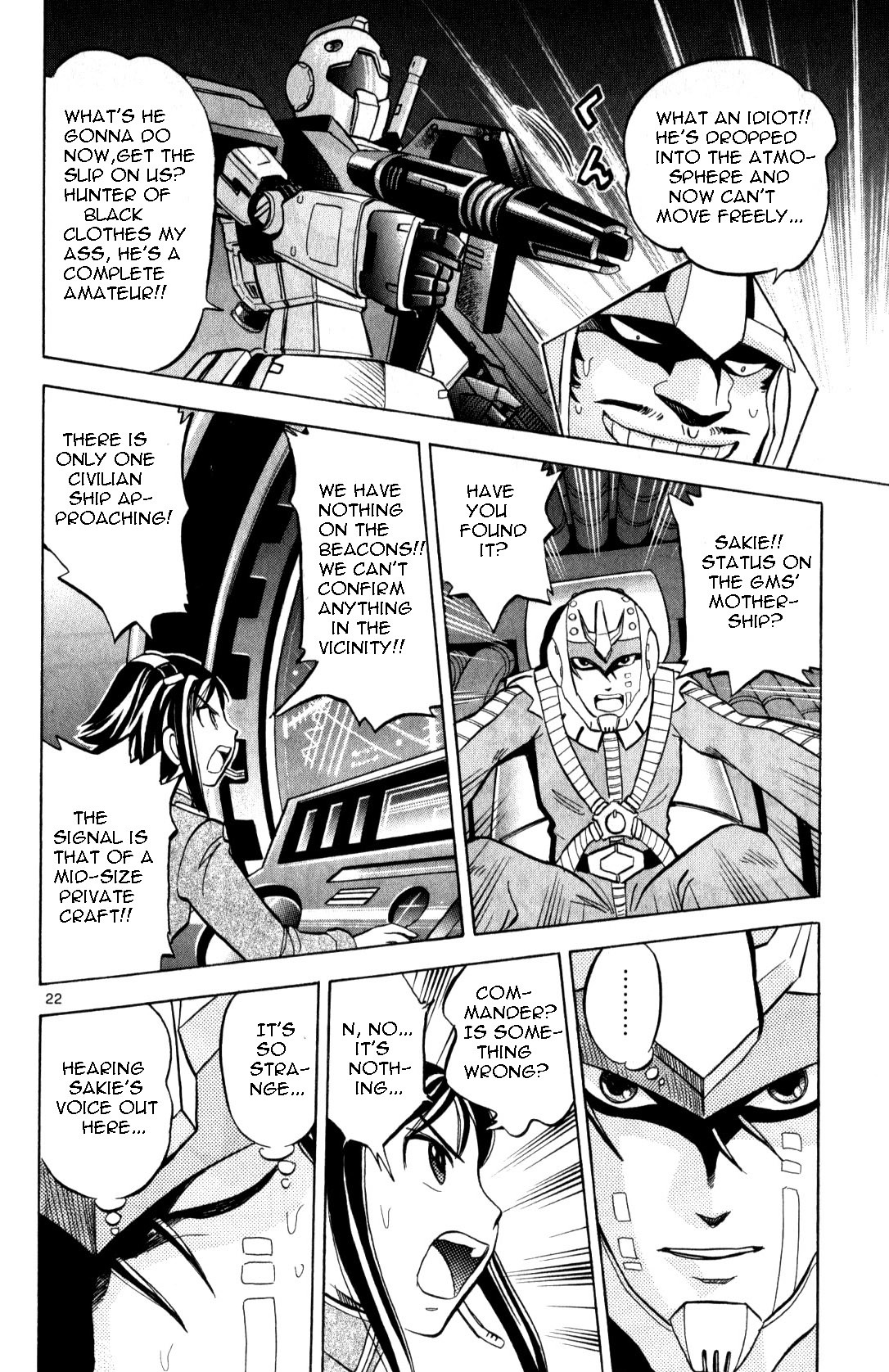 Mobile Suit Gundam: Hunter of Black Clothes Chapter 1 page 24 - Chapter 1: Wolfgang Appears