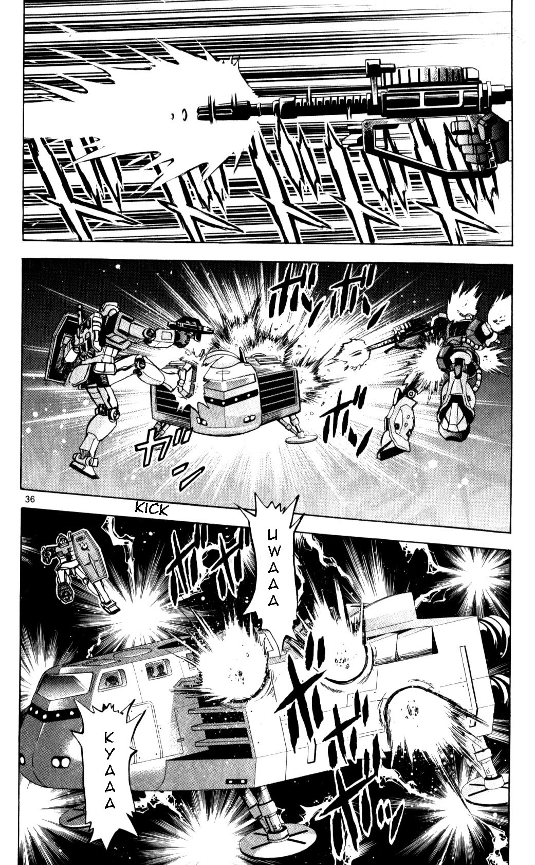 Mobile Suit Gundam: Hunter of Black Clothes Chapter 1 page 38 - Chapter 1: Wolfgang Appears