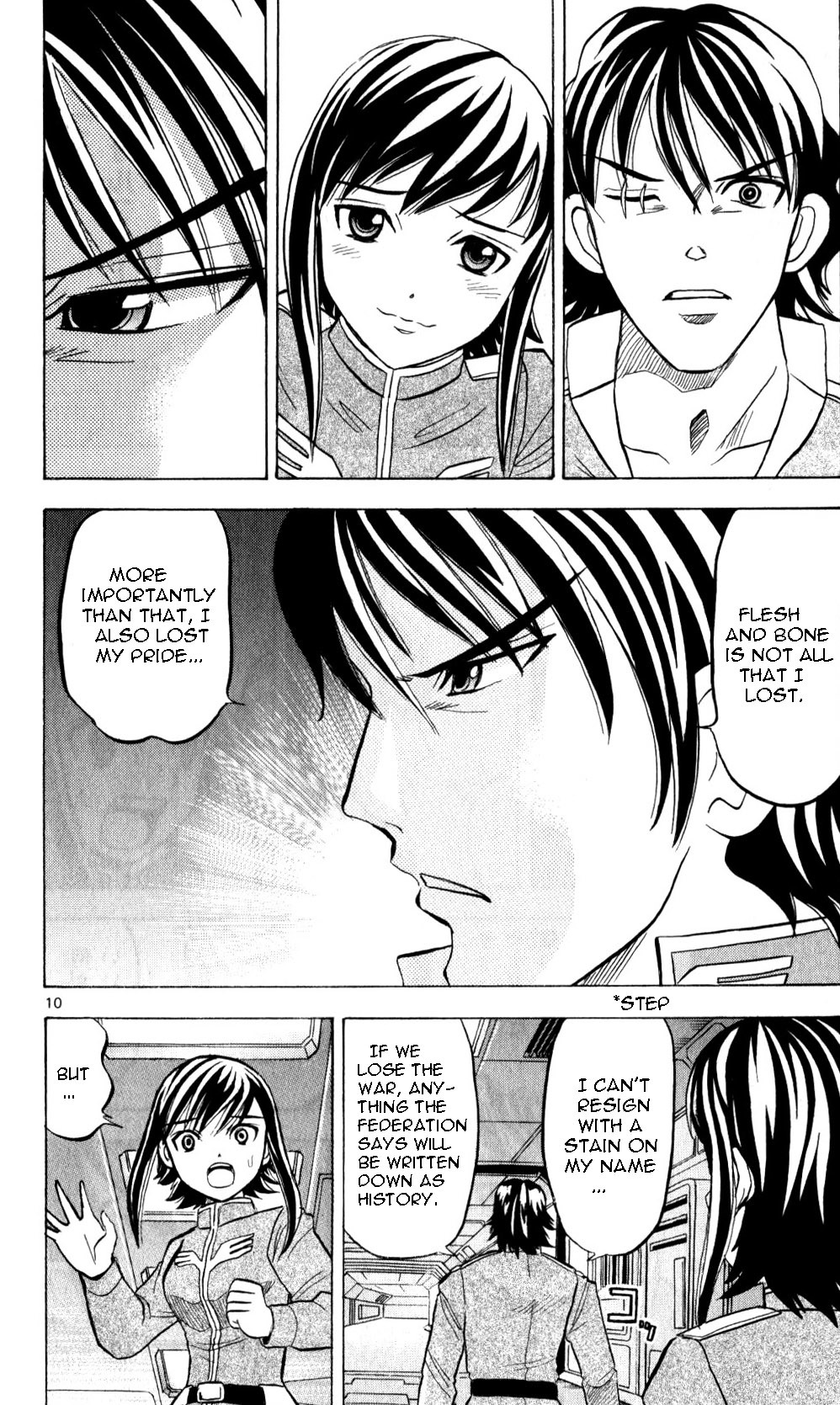 Mobile Suit Gundam: Hunter of Black Clothes Chapter 2 page 10 - Chapter 2: Determination