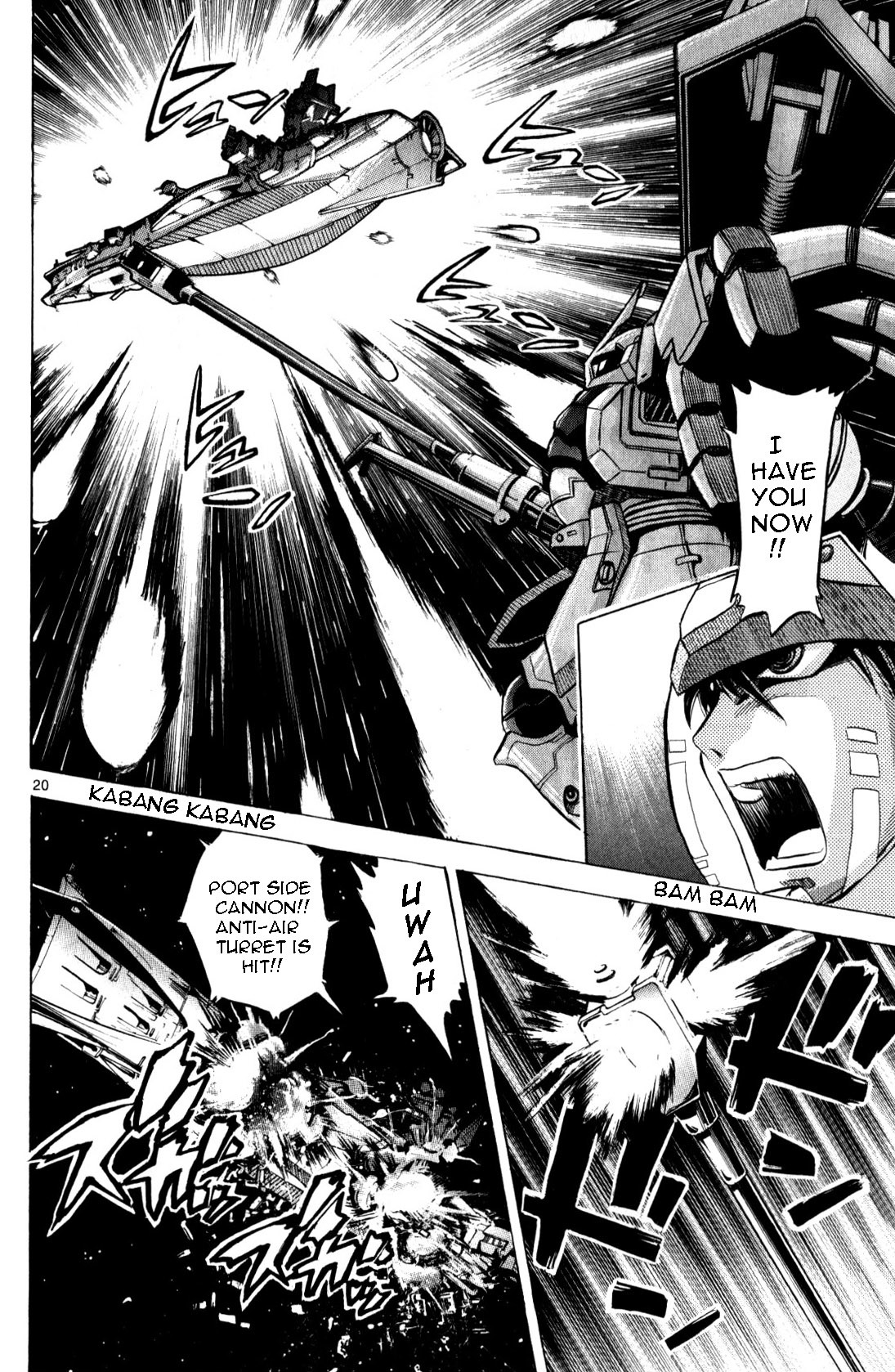 Mobile Suit Gundam: Hunter of Black Clothes Chapter 2 page 20 - Chapter 2: Determination