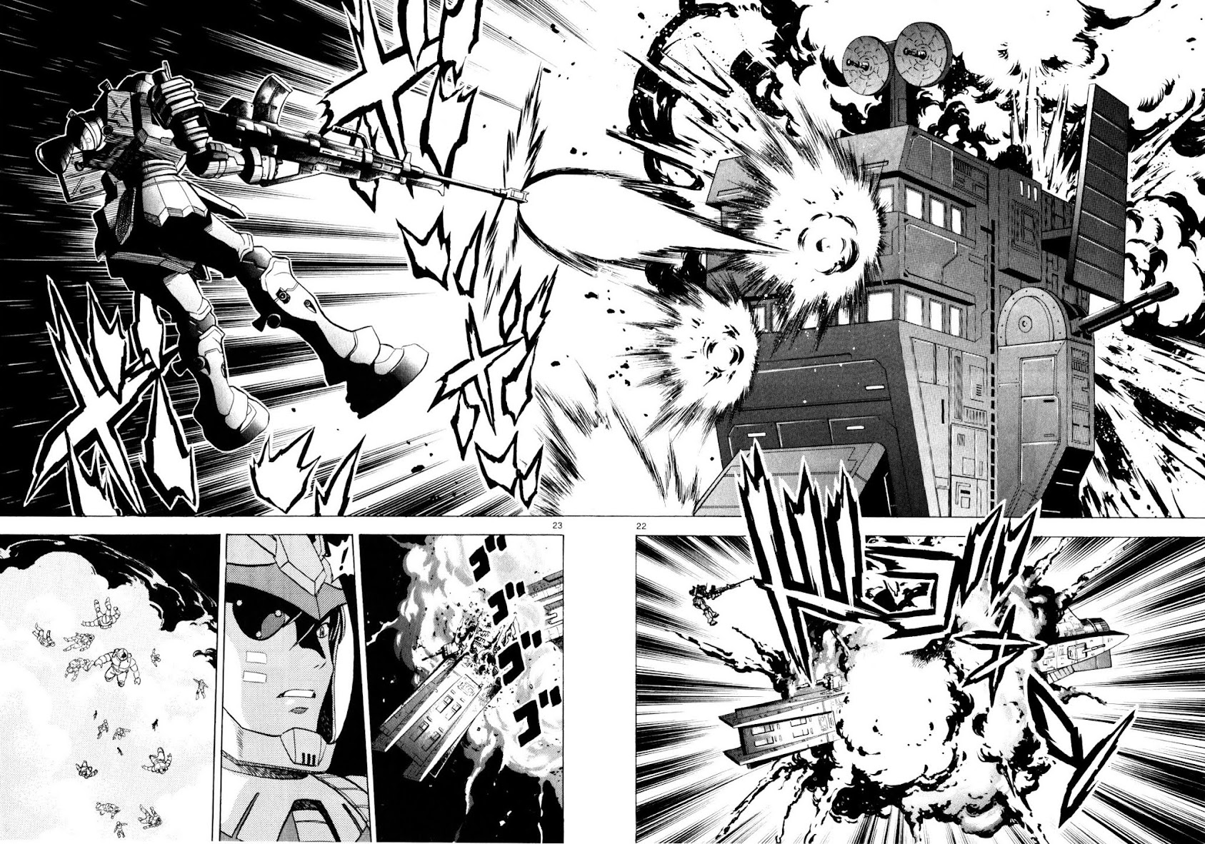 Mobile Suit Gundam: Hunter of Black Clothes Chapter 2 page 22 - Chapter 2: Determination