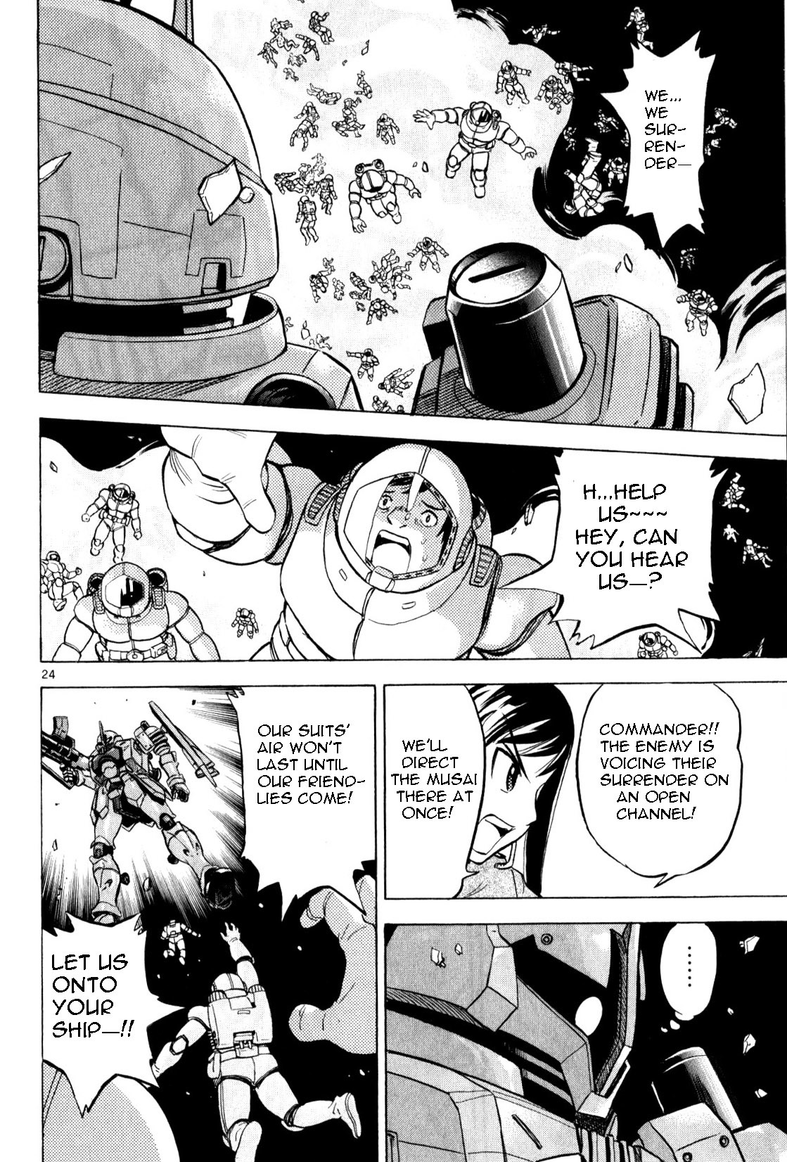 Mobile Suit Gundam: Hunter of Black Clothes Chapter 2 page 23 - Chapter 2: Determination