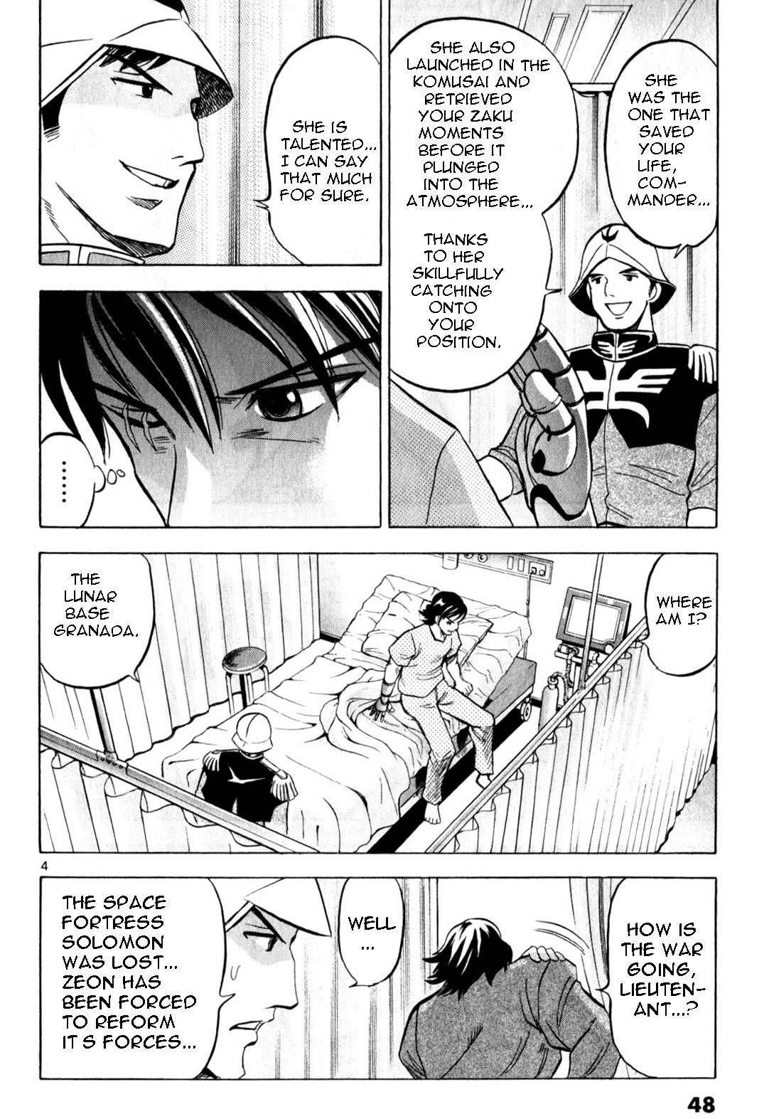 Mobile Suit Gundam: Hunter of Black Clothes Chapter 2 page 4 - Chapter 2: Determination