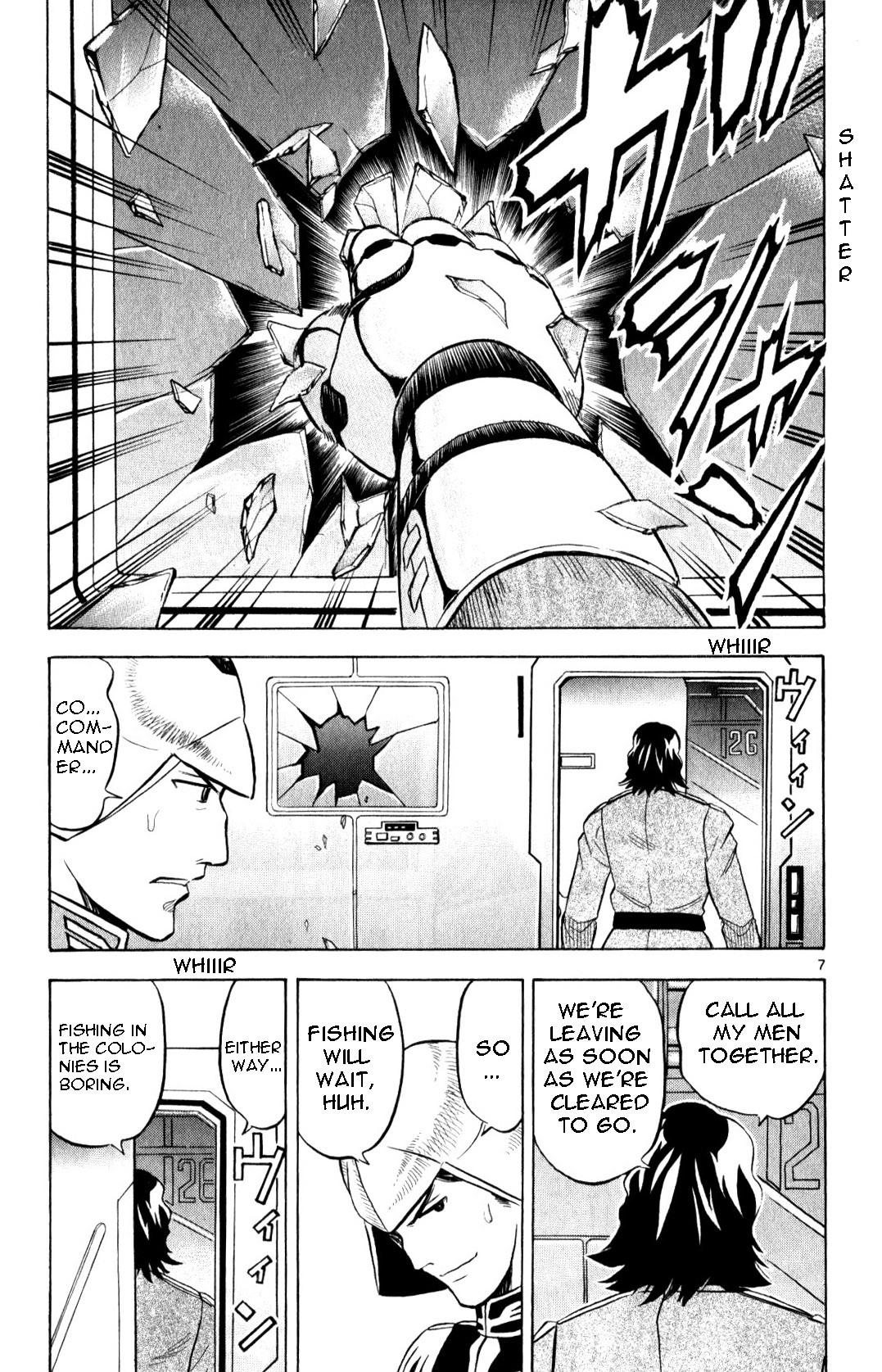 Mobile Suit Gundam: Hunter of Black Clothes Chapter 2 page 7 - Chapter 2: Determination