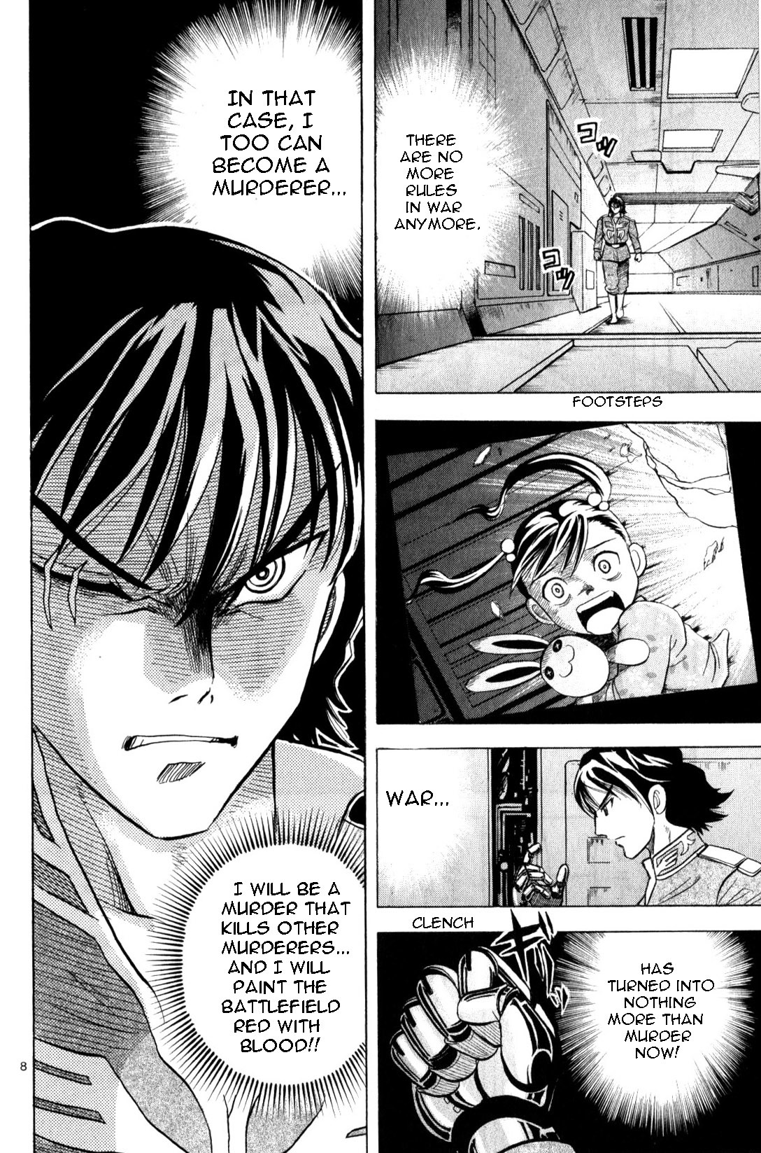 Mobile Suit Gundam: Hunter of Black Clothes Chapter 2 page 8 - Chapter 2: Determination
