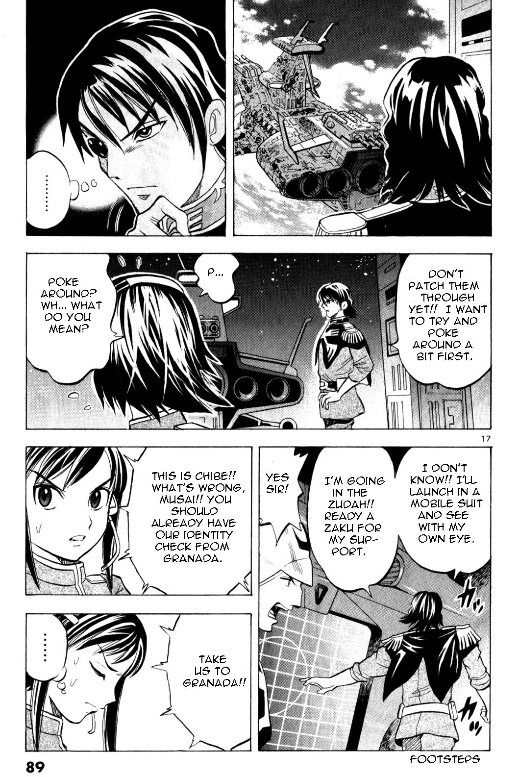 Mobile Suit Gundam: Hunter of Black Clothes Chapter 3 page 17 - Chapter 3: Reason to fight