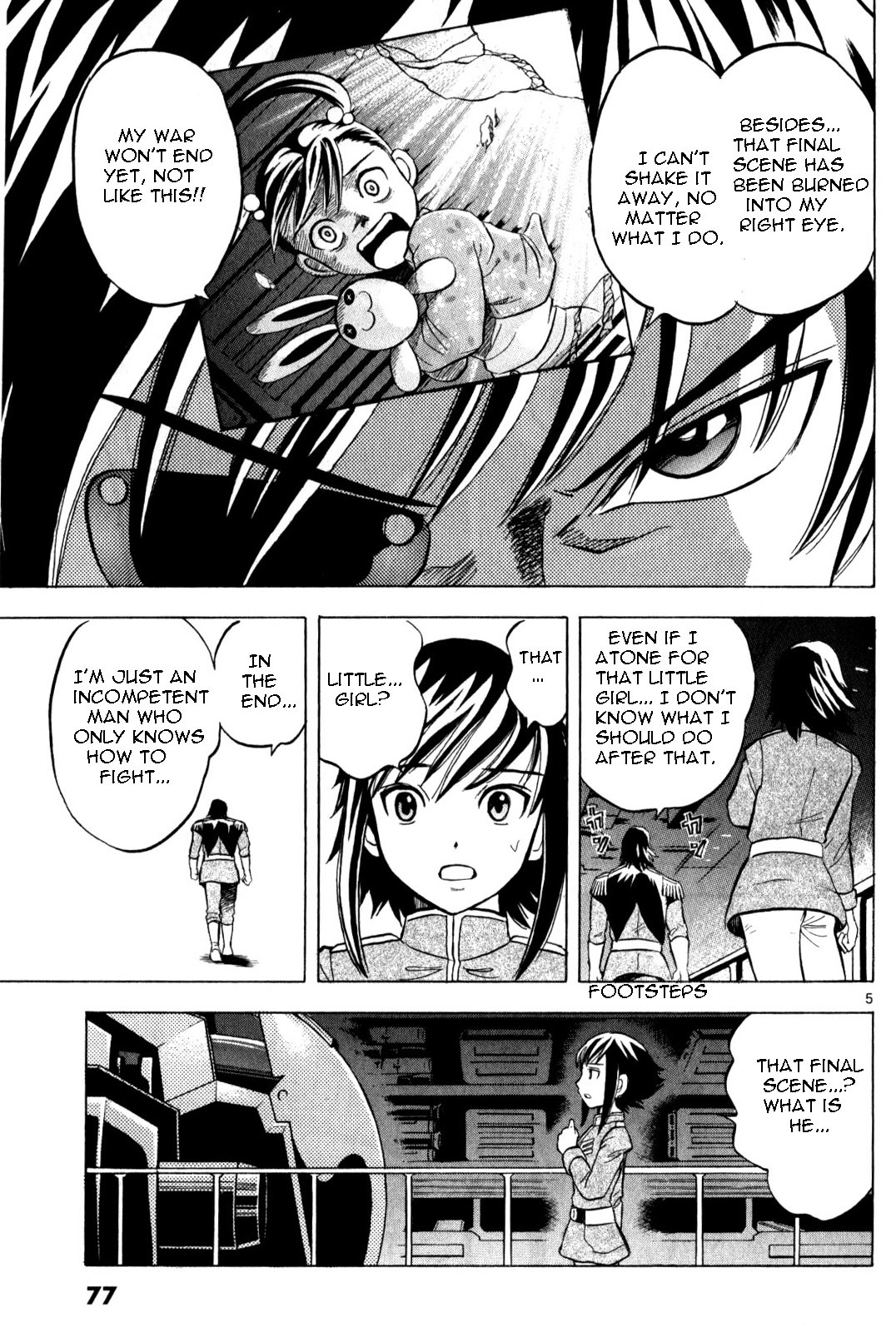 Mobile Suit Gundam: Hunter of Black Clothes Chapter 3 page 5 - Chapter 3: Reason to fight