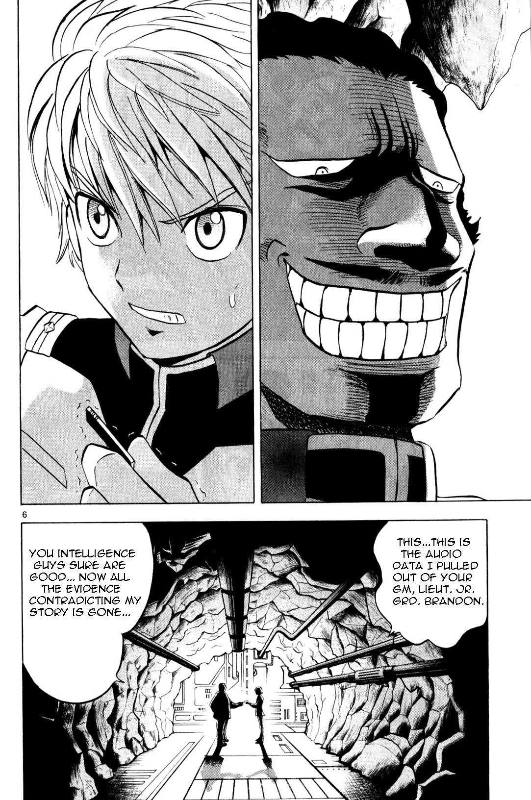 Mobile Suit Gundam: Hunter of Black Clothes Chapter 3 page 6 - Chapter 3: Reason to fight