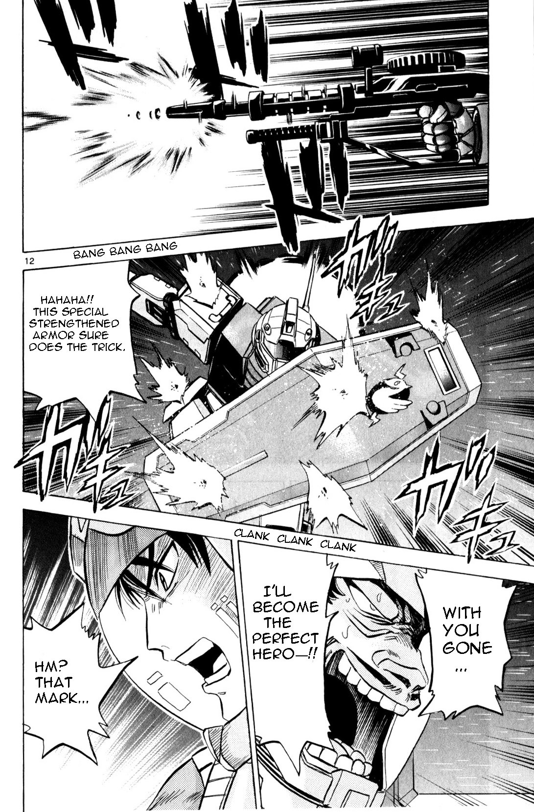 Mobile Suit Gundam: Hunter of Black Clothes Chapter 4 page 11 - Chapter 4: One-on-one fight