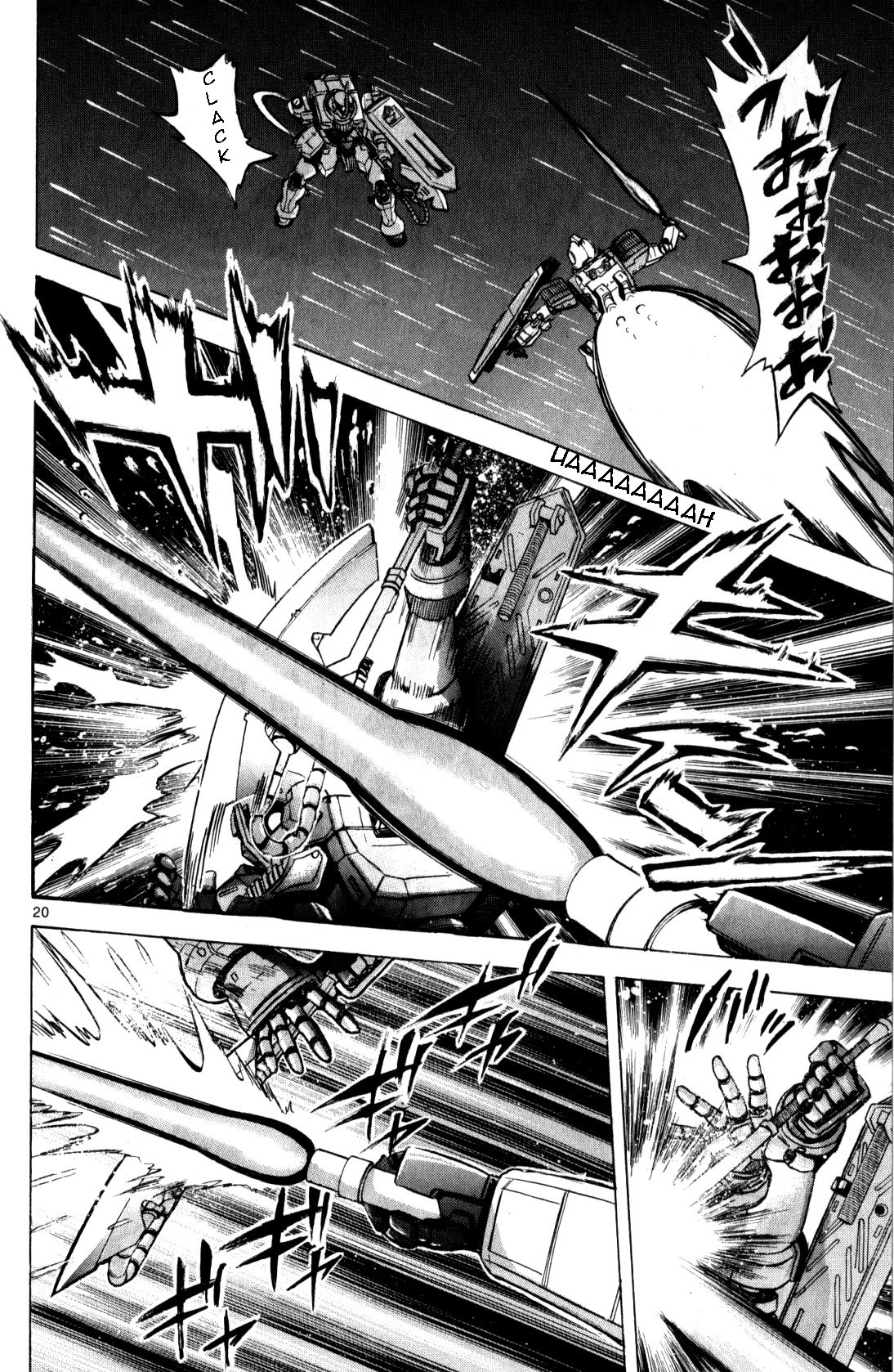Mobile Suit Gundam: Hunter of Black Clothes Chapter 4 page 19 - Chapter 4: One-on-one fight