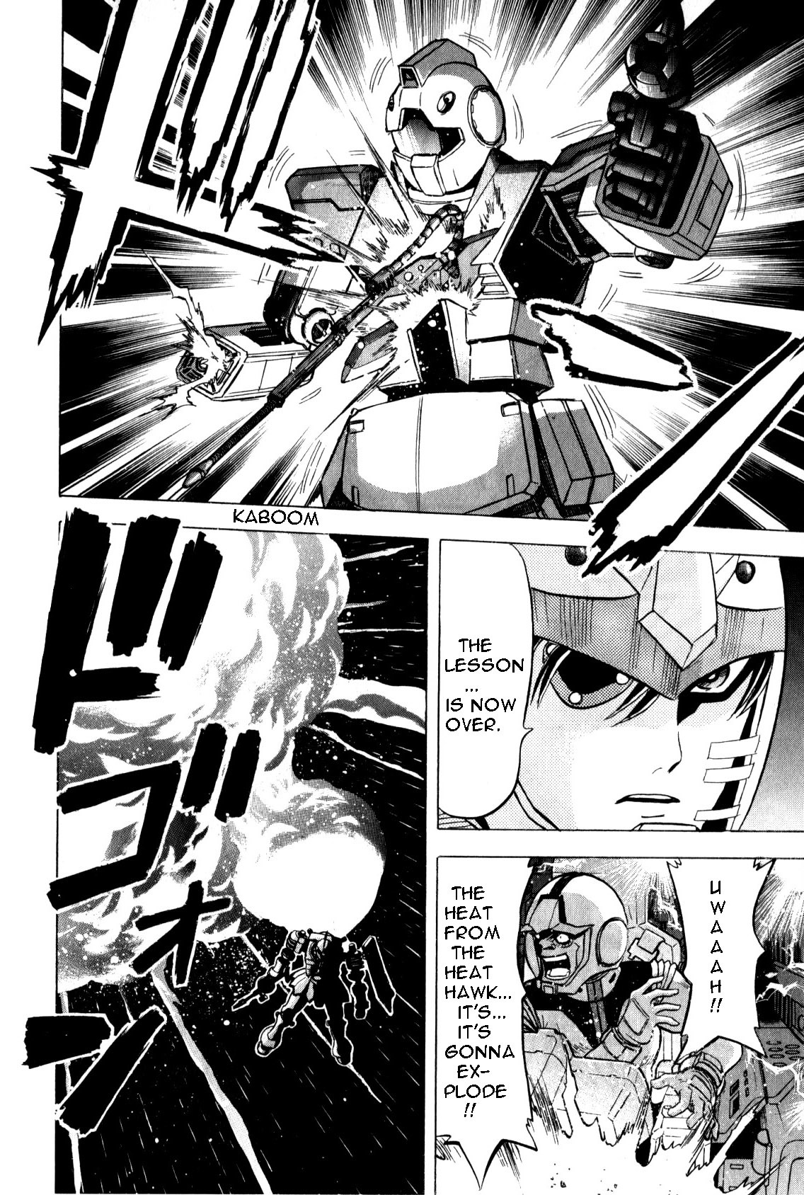 Mobile Suit Gundam: Hunter of Black Clothes Chapter 4 page 21 - Chapter 4: One-on-one fight