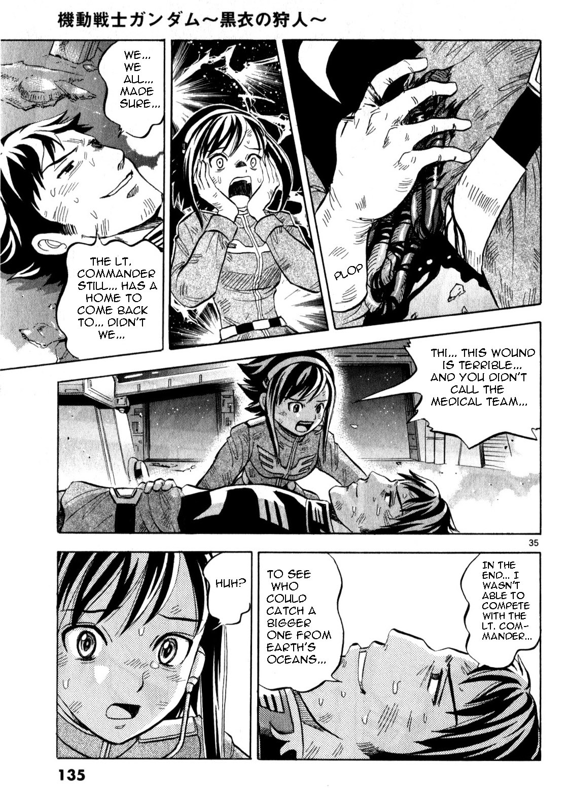 Mobile Suit Gundam: Hunter of Black Clothes Chapter 4 page 33 - Chapter 4: One-on-one fight