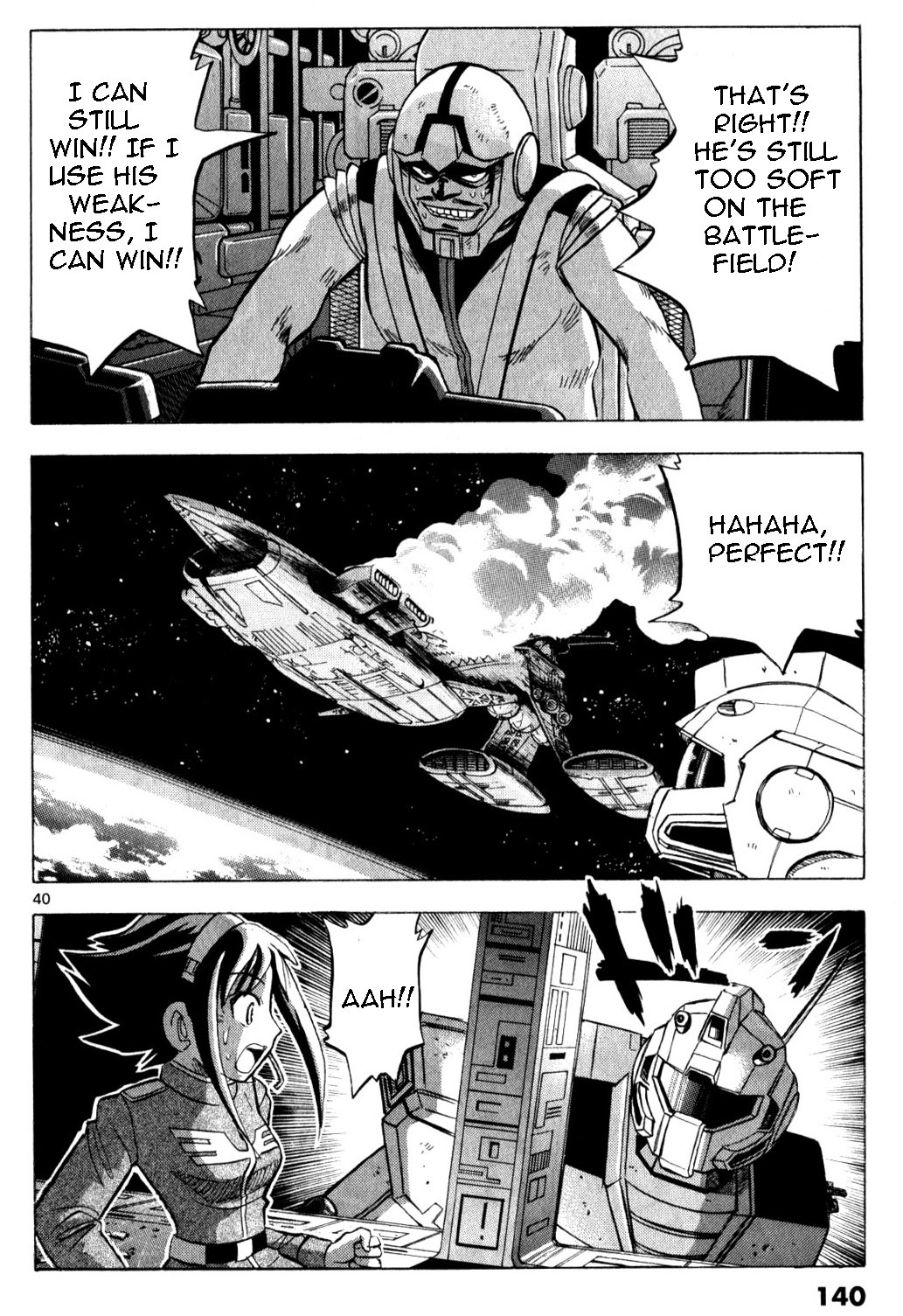 Mobile Suit Gundam: Hunter of Black Clothes Chapter 4 page 38 - Chapter 4: One-on-one fight