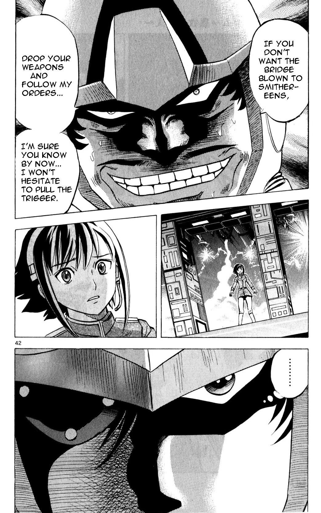 Mobile Suit Gundam: Hunter of Black Clothes Chapter 4 page 40 - Chapter 4: One-on-one fight