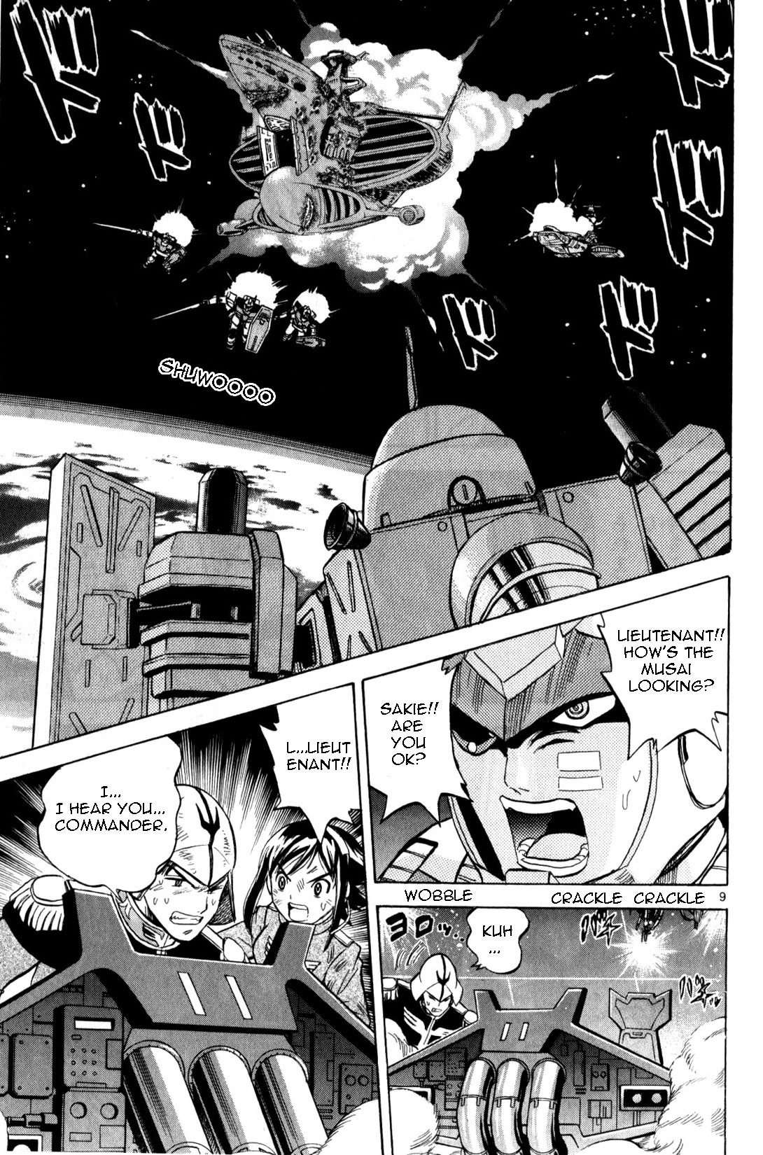 Mobile Suit Gundam: Hunter of Black Clothes Chapter 4 page 8 - Chapter 4: One-on-one fight