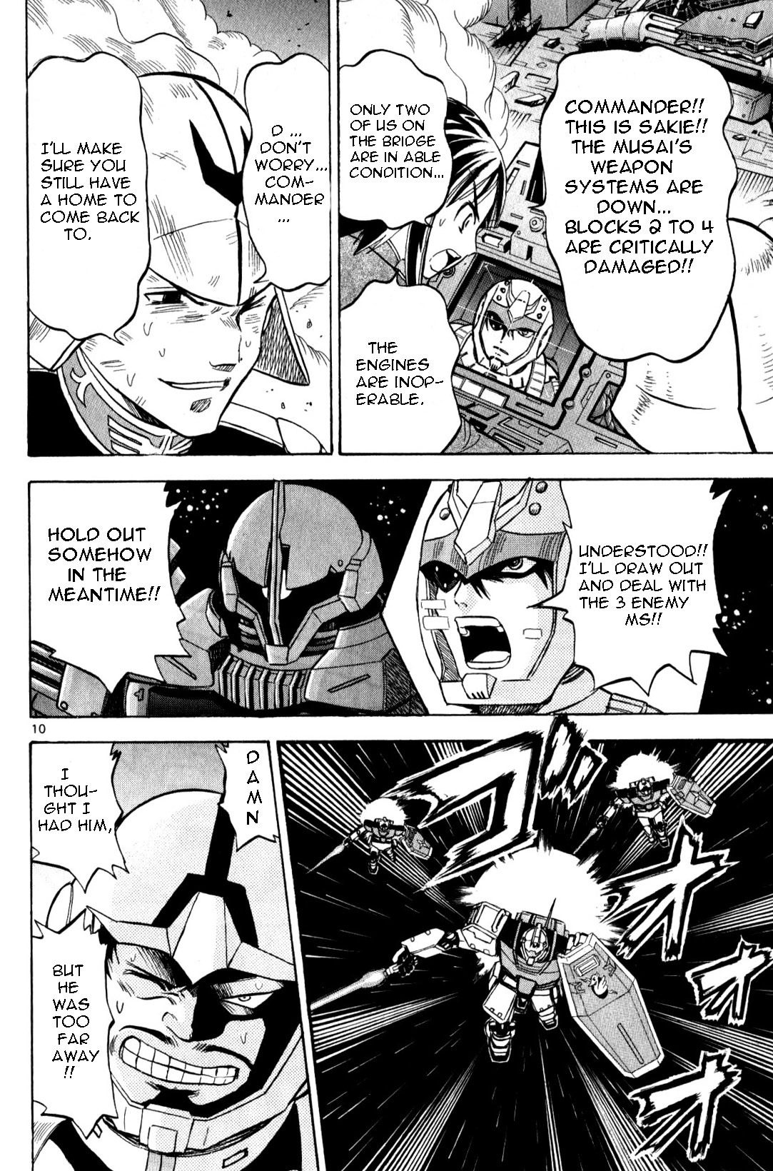 Mobile Suit Gundam: Hunter of Black Clothes Chapter 4 page 9 - Chapter 4: One-on-one fight
