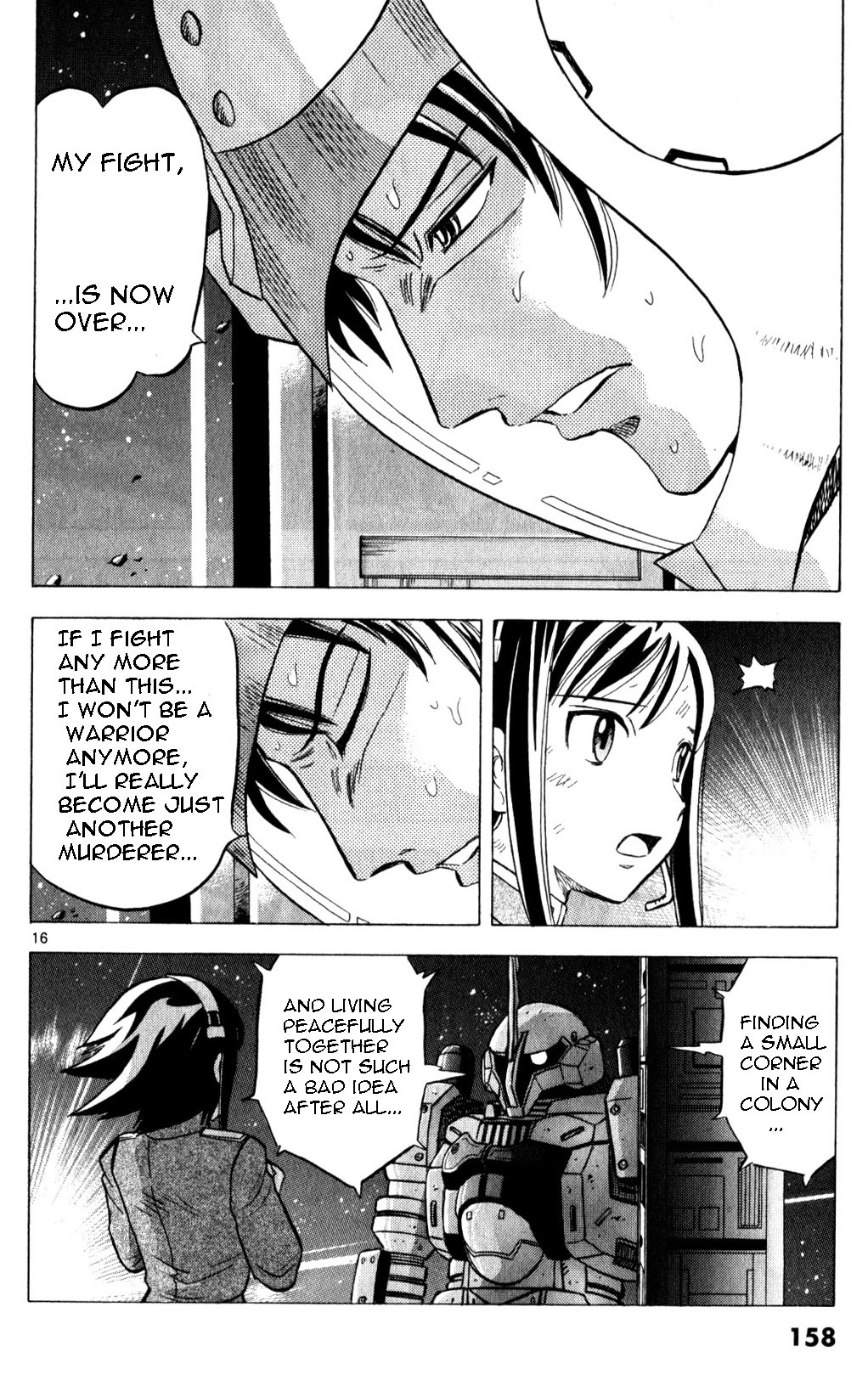 Mobile Suit Gundam: Hunter of Black Clothes Chapter 5 page 15 - Chapter 5: Eternally! in Love!! [END]