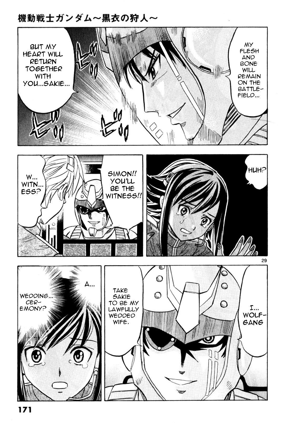 Mobile Suit Gundam: Hunter of Black Clothes Chapter 5 page 28 - Chapter 5: Eternally! in Love!! [END]