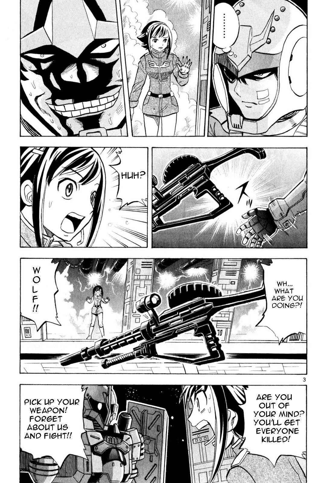 Mobile Suit Gundam: Hunter of Black Clothes Chapter 5 page 3 - Chapter 5: Eternally! in Love!! [END]