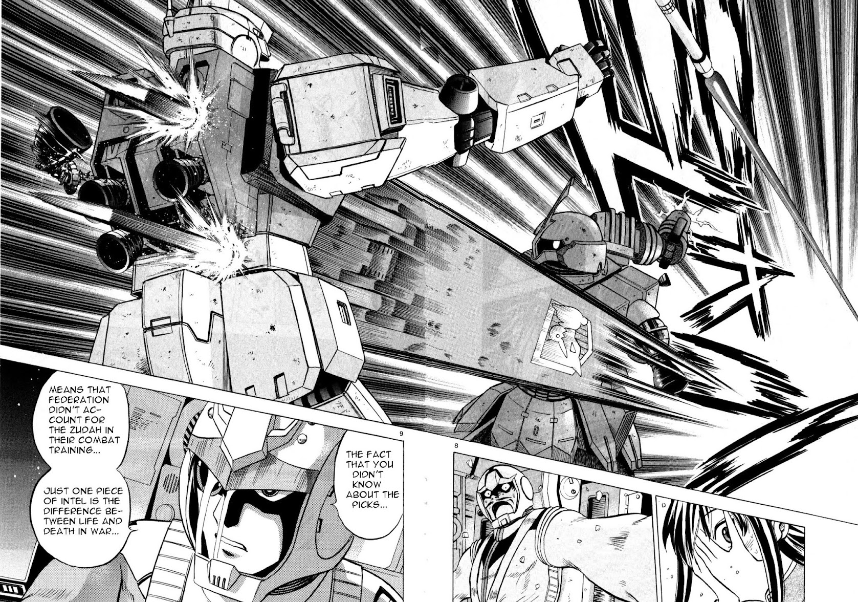Mobile Suit Gundam: Hunter of Black Clothes Chapter 5 page 8 - Chapter 5: Eternally! in Love!! [END]
