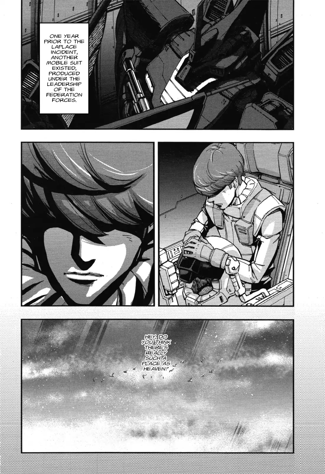 Mobile Suit Gundam Narrative Chapter 1 page 12 - Chapter 1: High Priority Informant