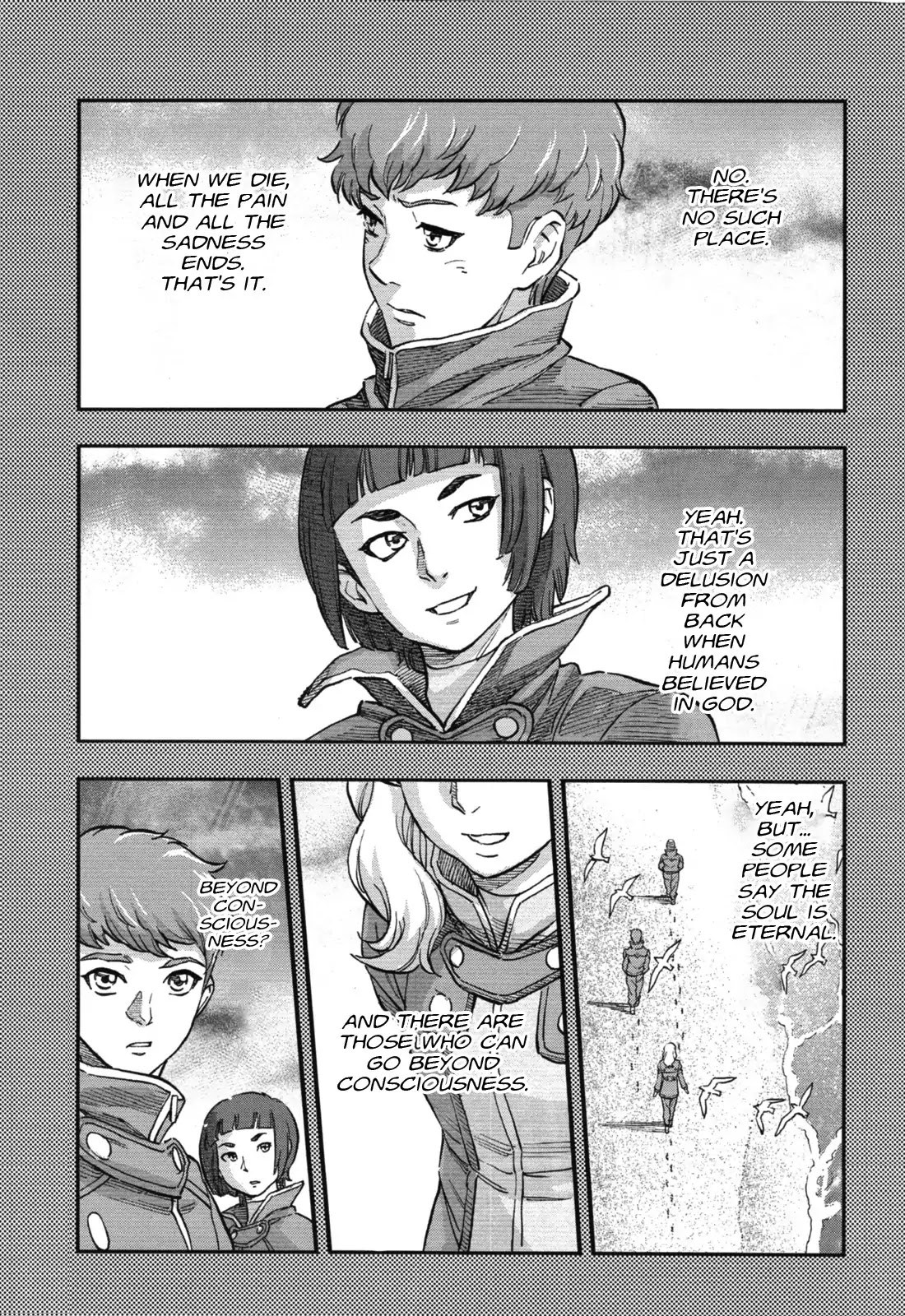 Mobile Suit Gundam Narrative Chapter 1 page 13 - Chapter 1: High Priority Informant